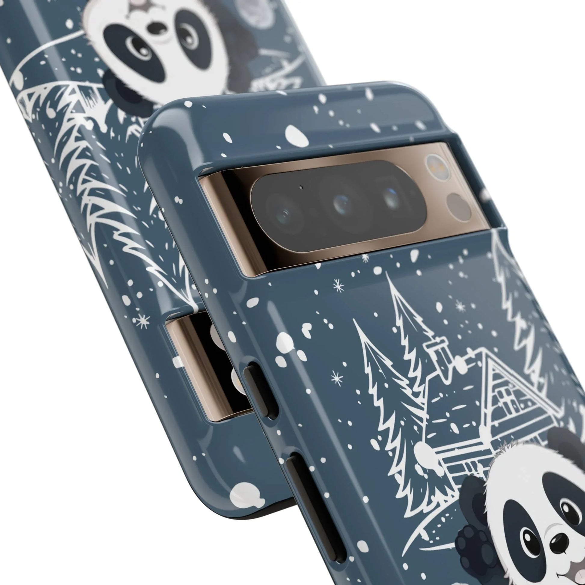 Cute Panda Phone Case for Samsung Galaxy and Google Pixel - KARARMDESIGN