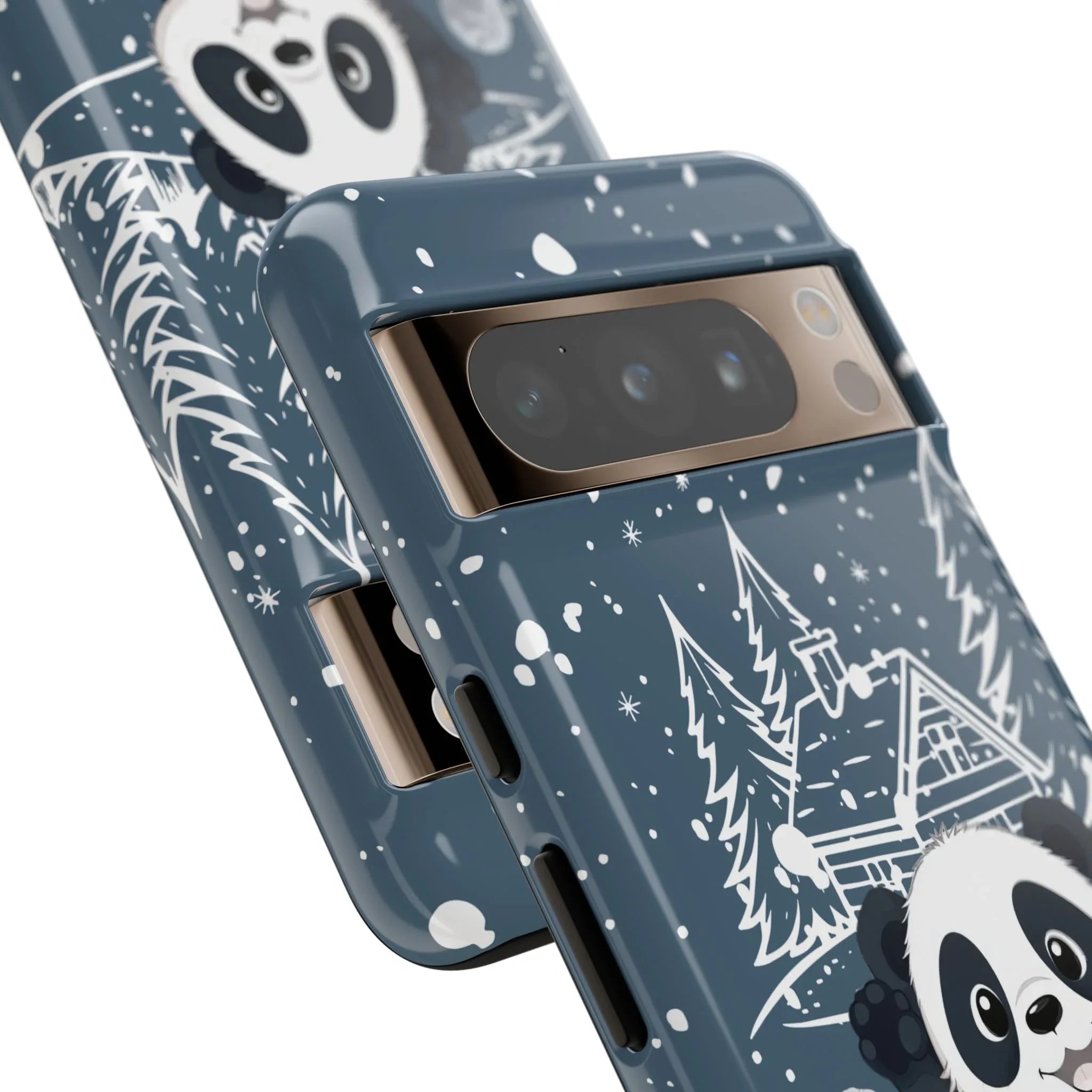 Cute Panda Phone Case for Samsung Galaxy and Google Pixel - KARARMDESIGN
