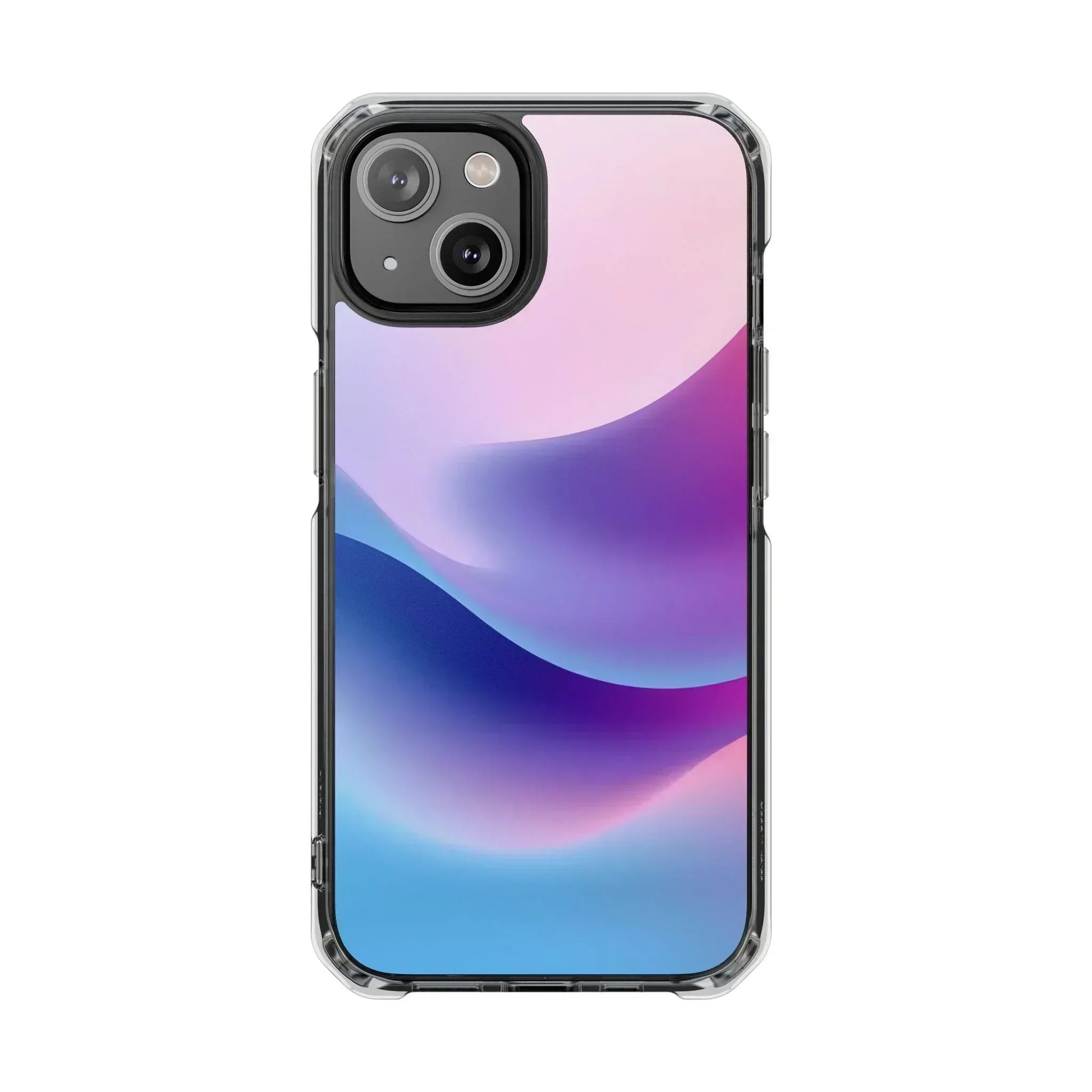 Pastel Wave Phone Case for iPhone 14–16 - KARARMDESIGN