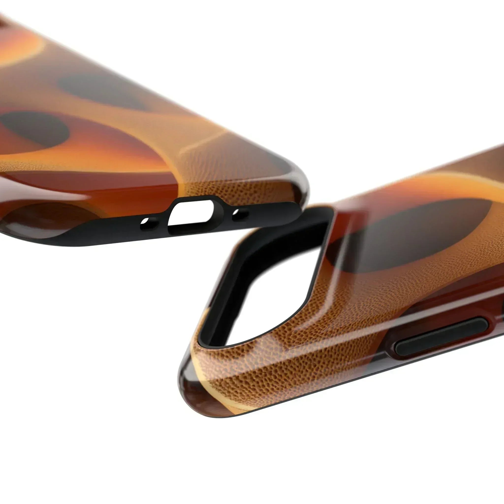 Amber Flow Phone Case for iPhone 11-17 and Galaxy S21-S22 - KARARMDESIGN