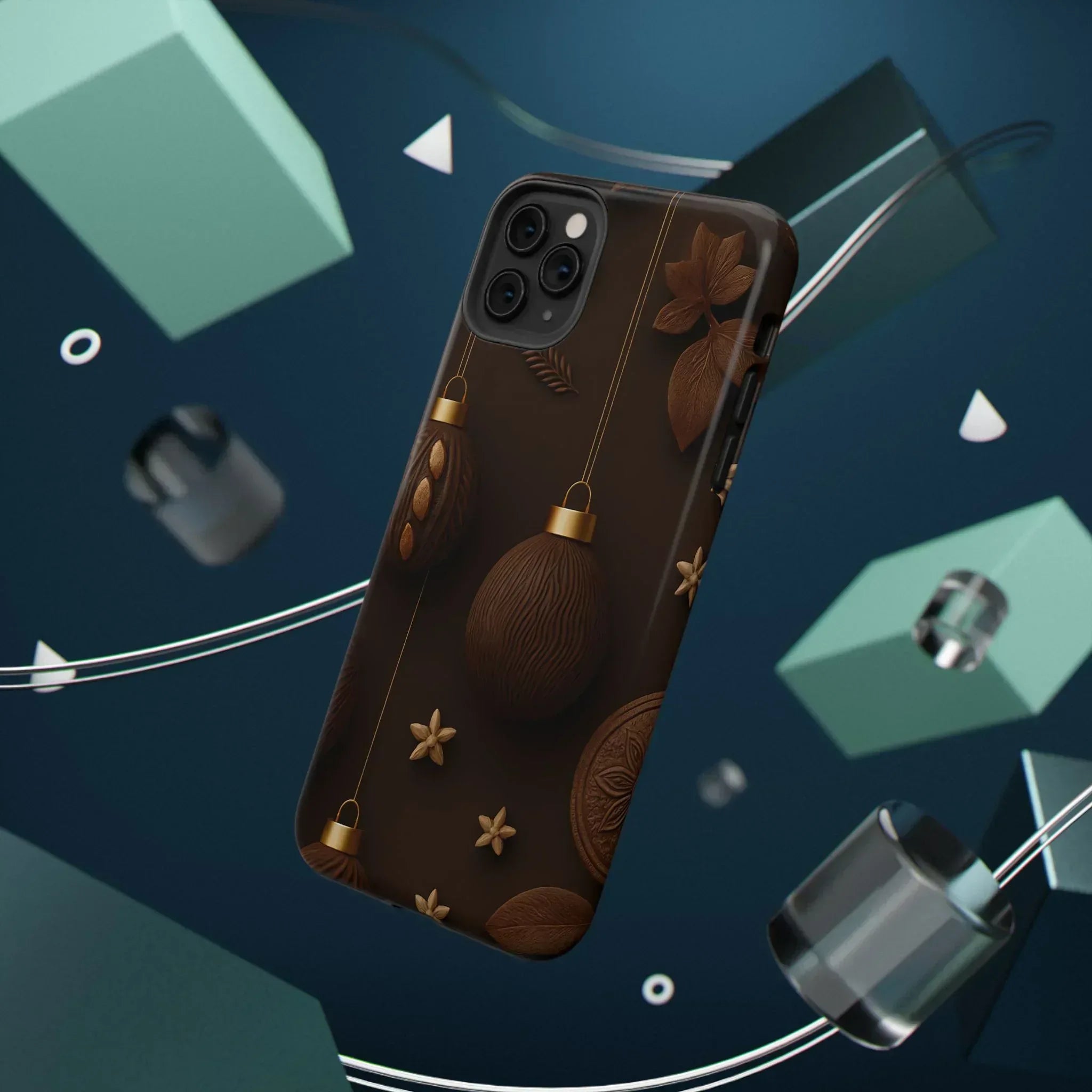 Chocolate Ornaments Phone Case for iPhone 11-17 and Galaxy S21-S22 - KARARMDESIGN