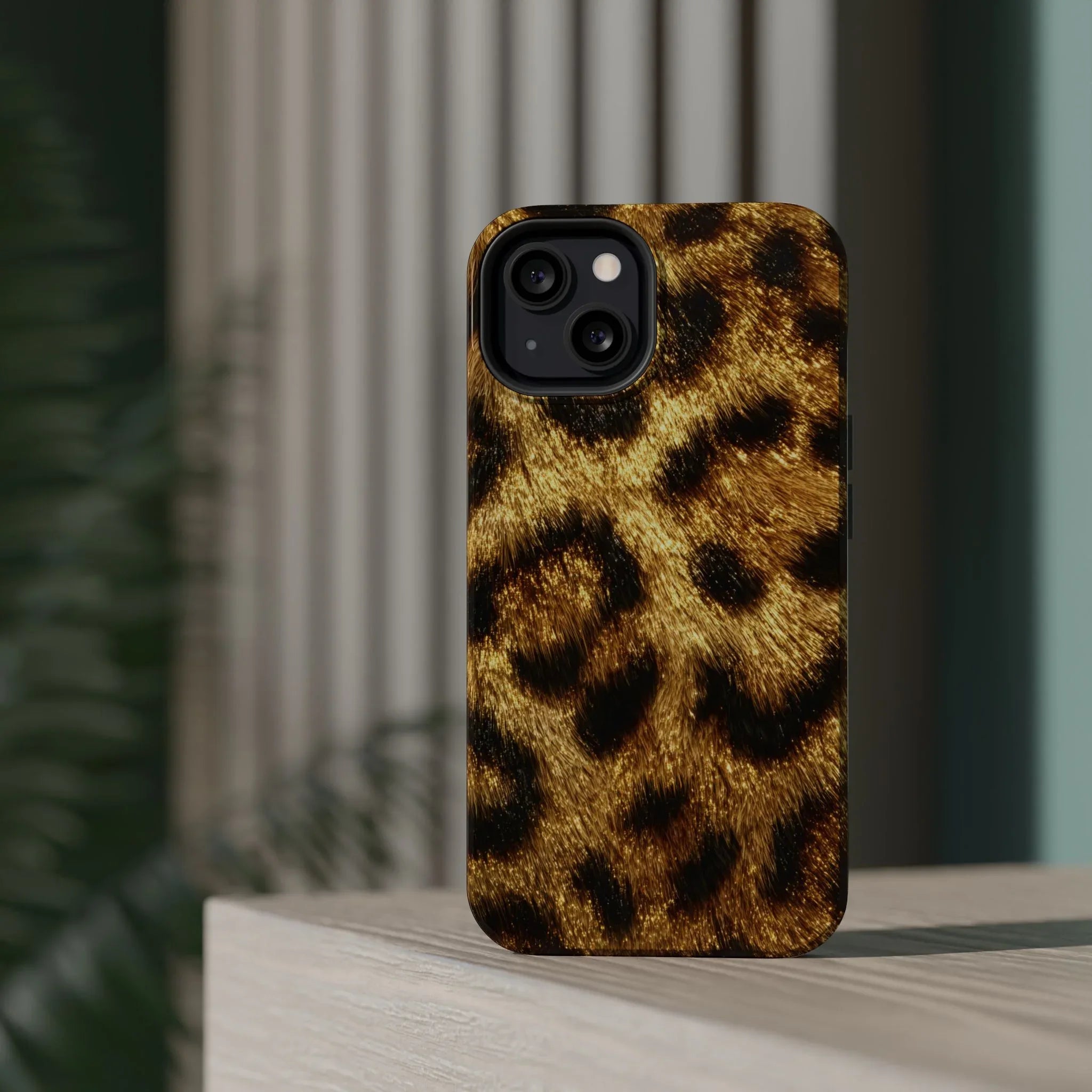 Leopard Print Phone Case for iPhone 13-17 - KARARMDESIGN