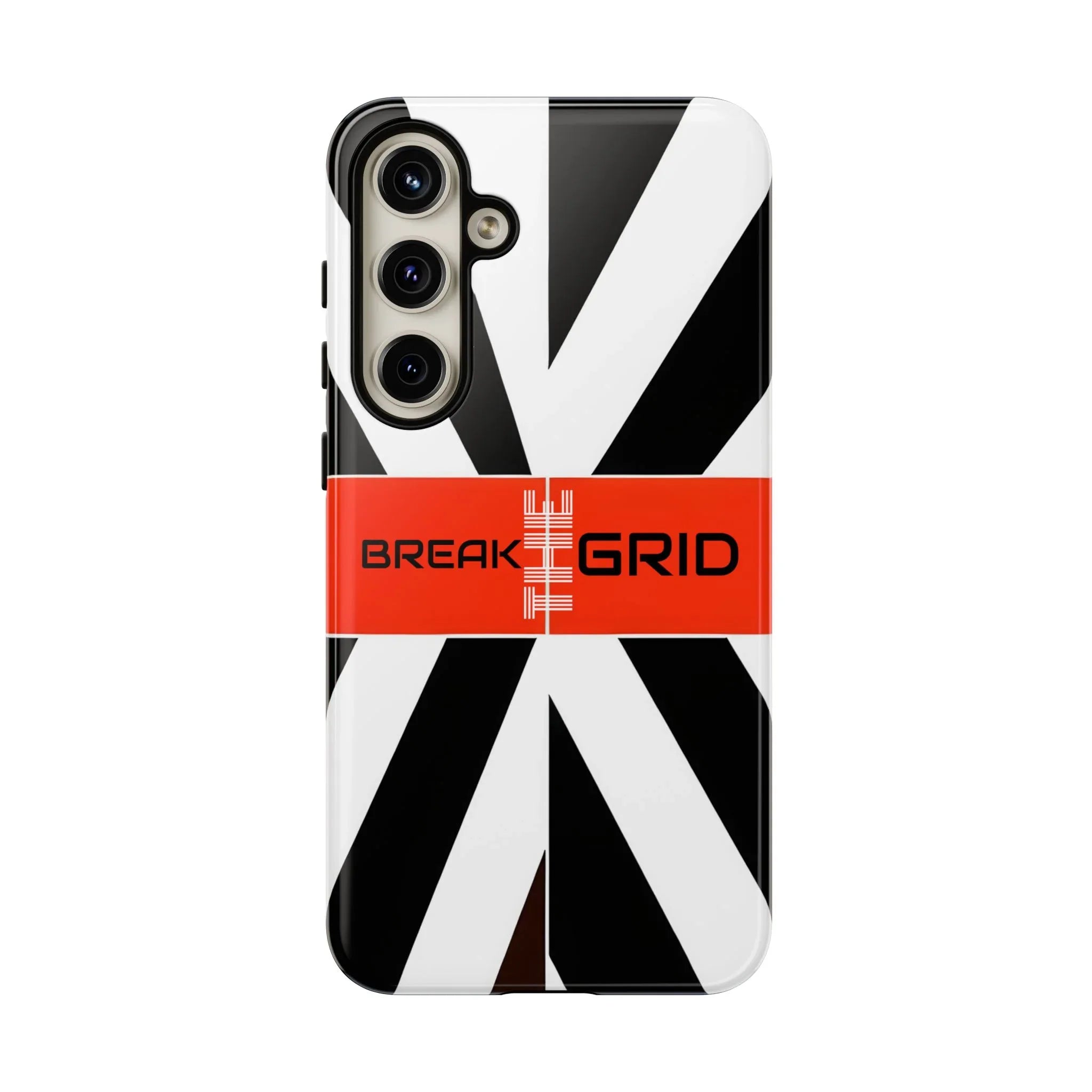 Break The Grid Phone Case for iPhone 11–16 and Galaxy S20–S25 - KARARMDESIGN