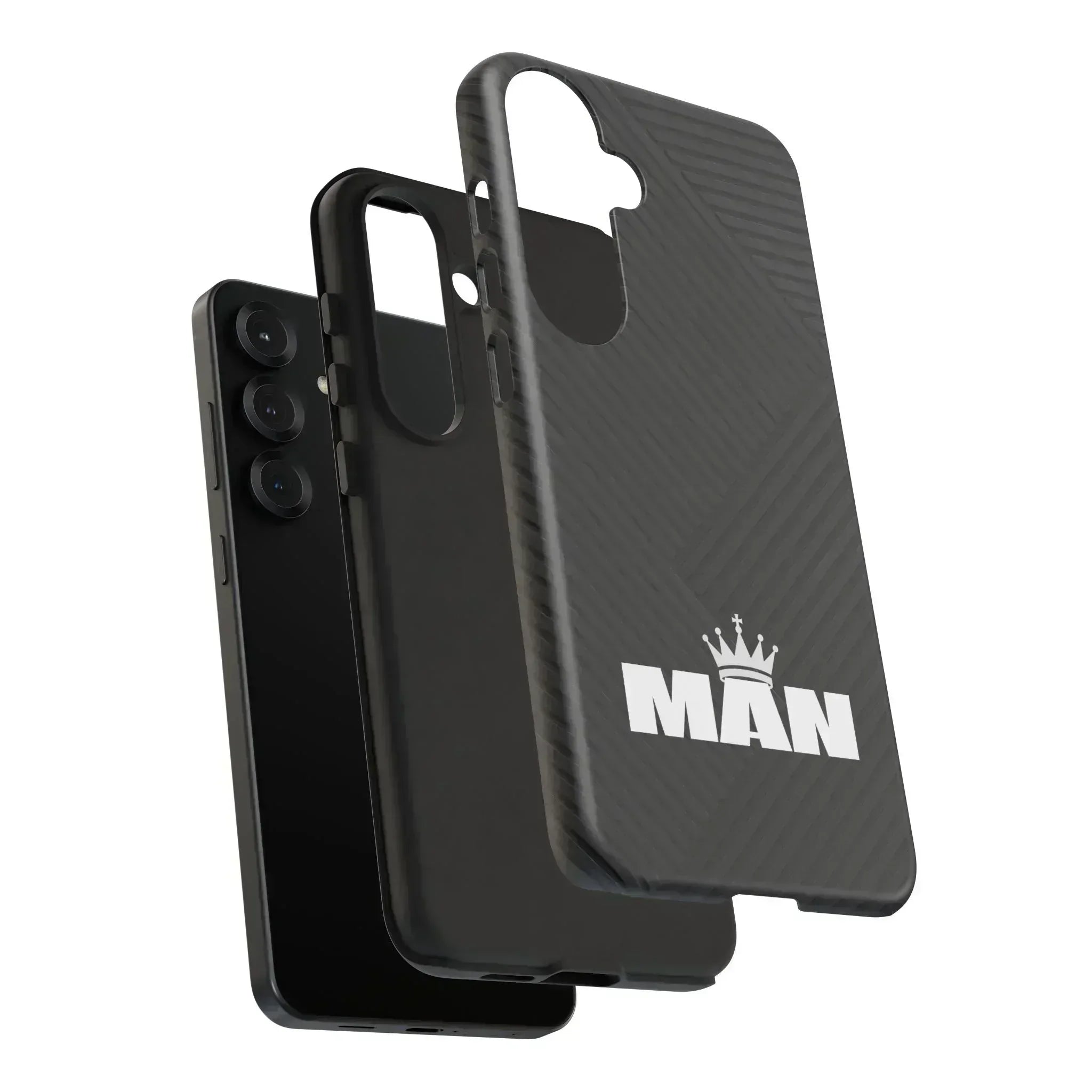 MAN Logo Phone Case for Samsung Galaxy S10-S25 - KARARMDESIGN