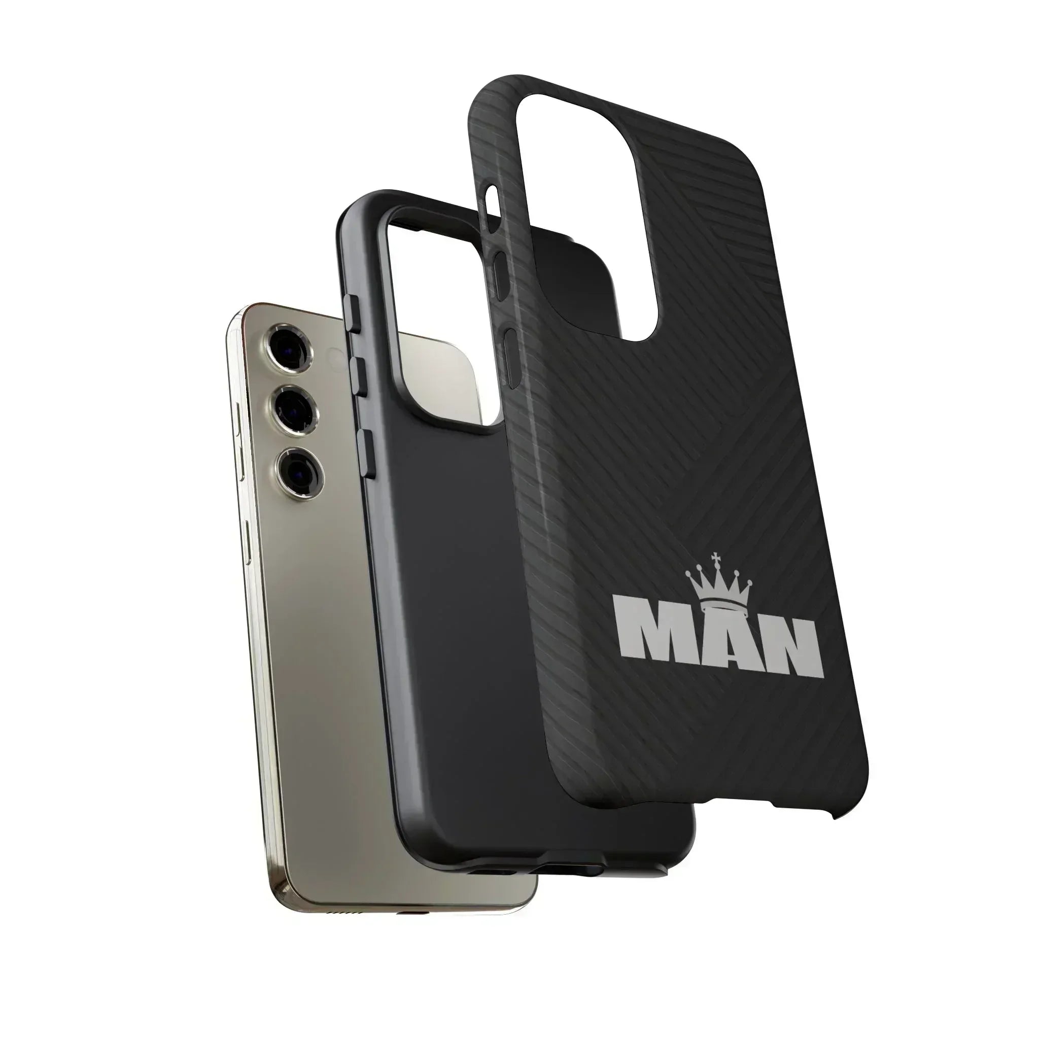 MAN Logo Phone Case for Samsung Galaxy S10-S25 - KARARMDESIGN