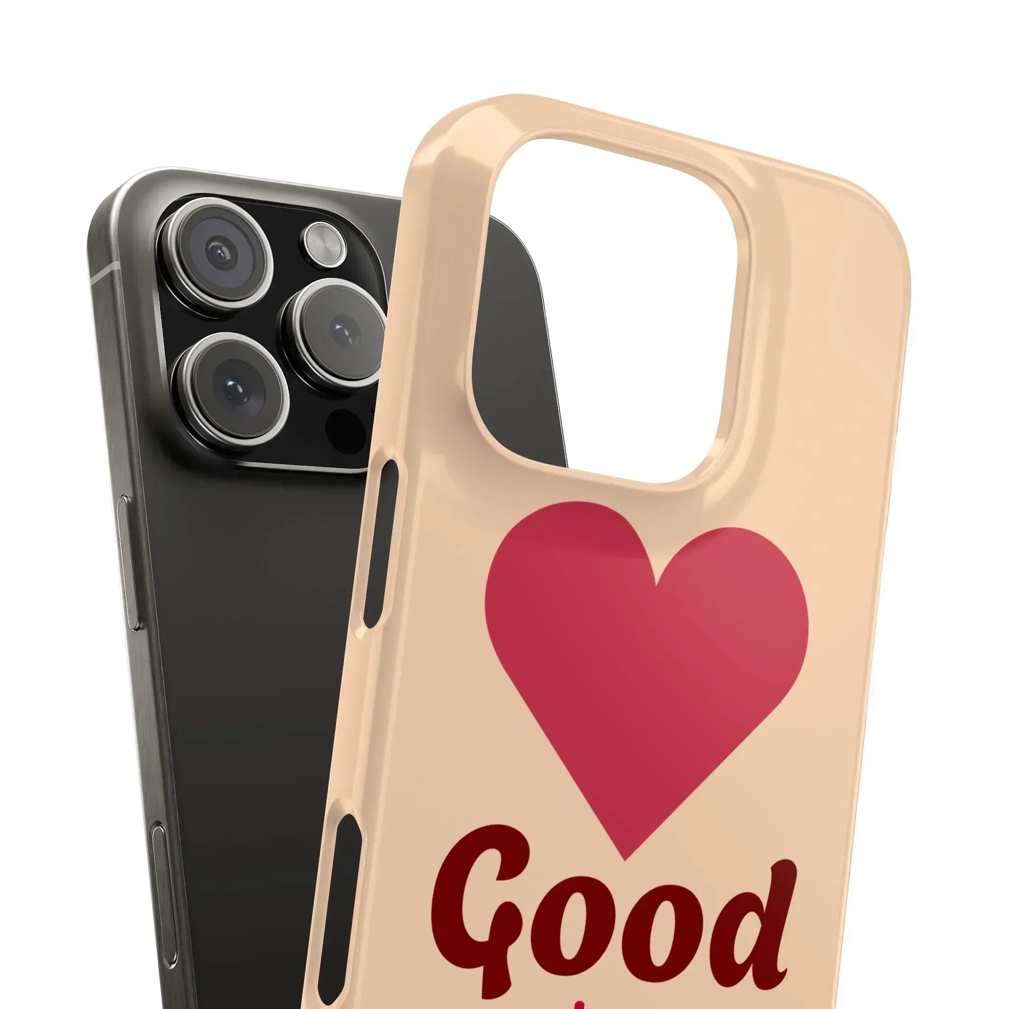 Good Vibes Only Slim Phone Case for iPhone 11-16 - KARARMDESIGN