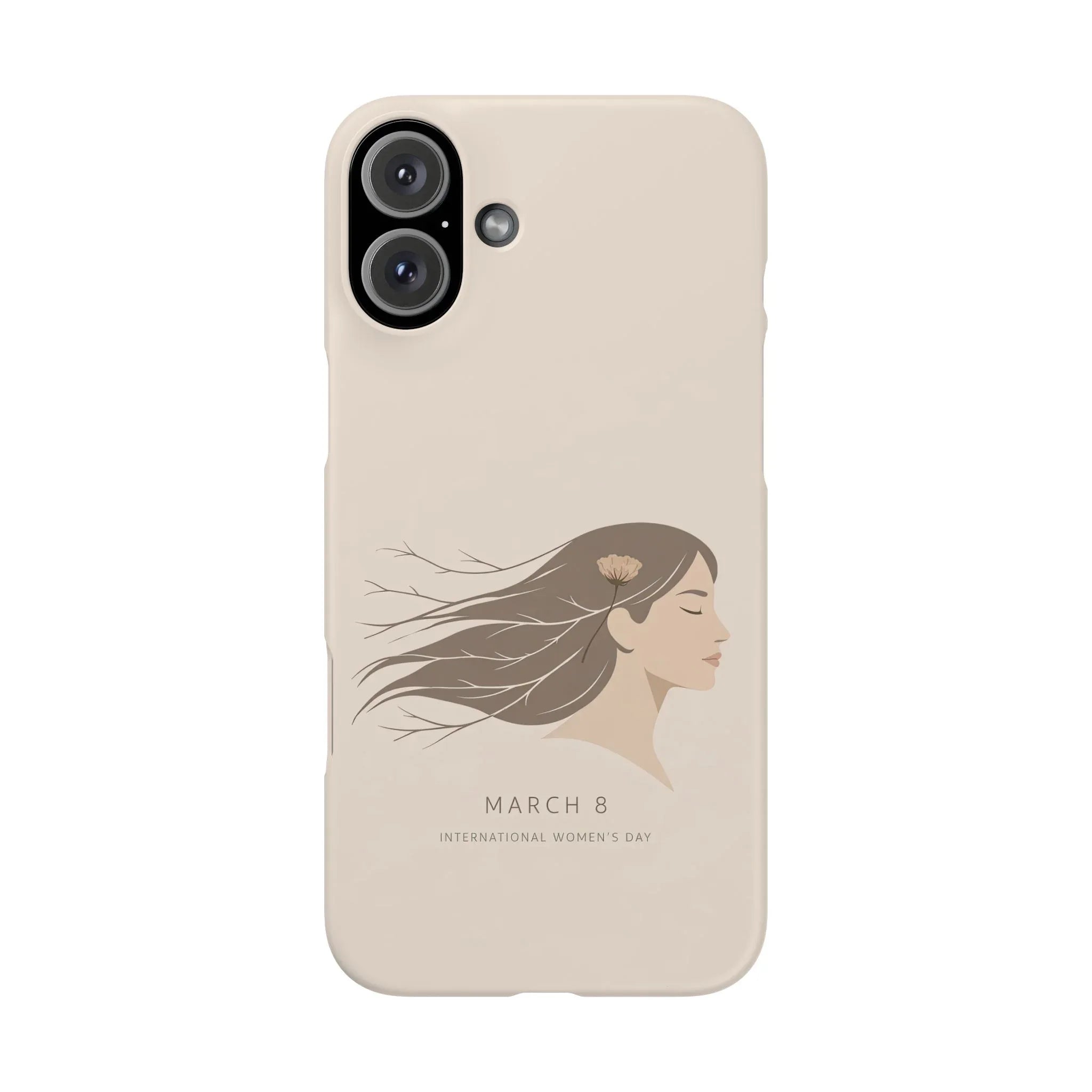 Graceful Strength Phone Case for iPhone 11-17 and Galaxy S20-25 - KARARMDESIGN