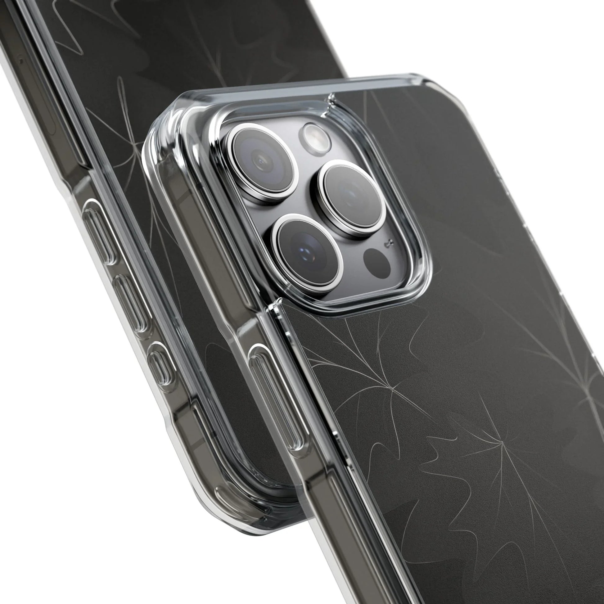 Botanical Noir Phone Case for iPhone 14-16 Models - KarArmDesign