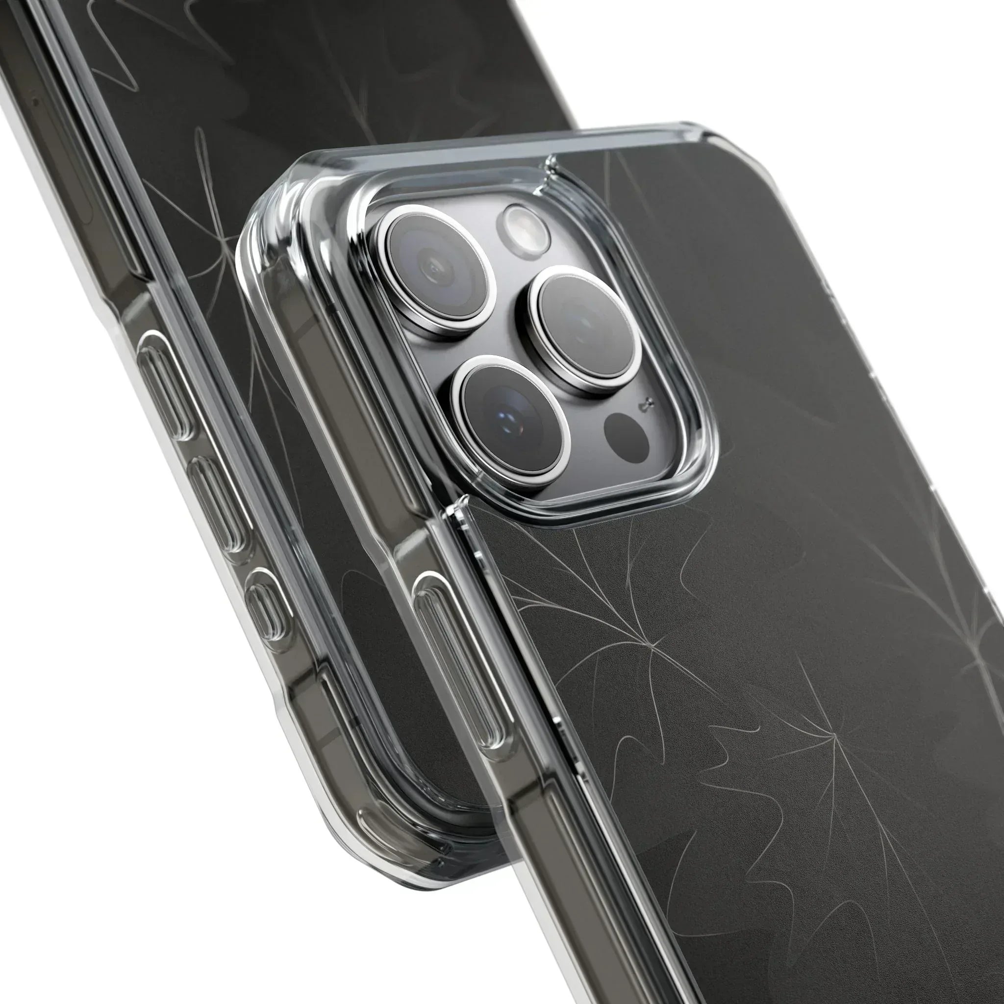 Botanical Noir Phone Case for iPhone 14-16 - KARARMDESIGN