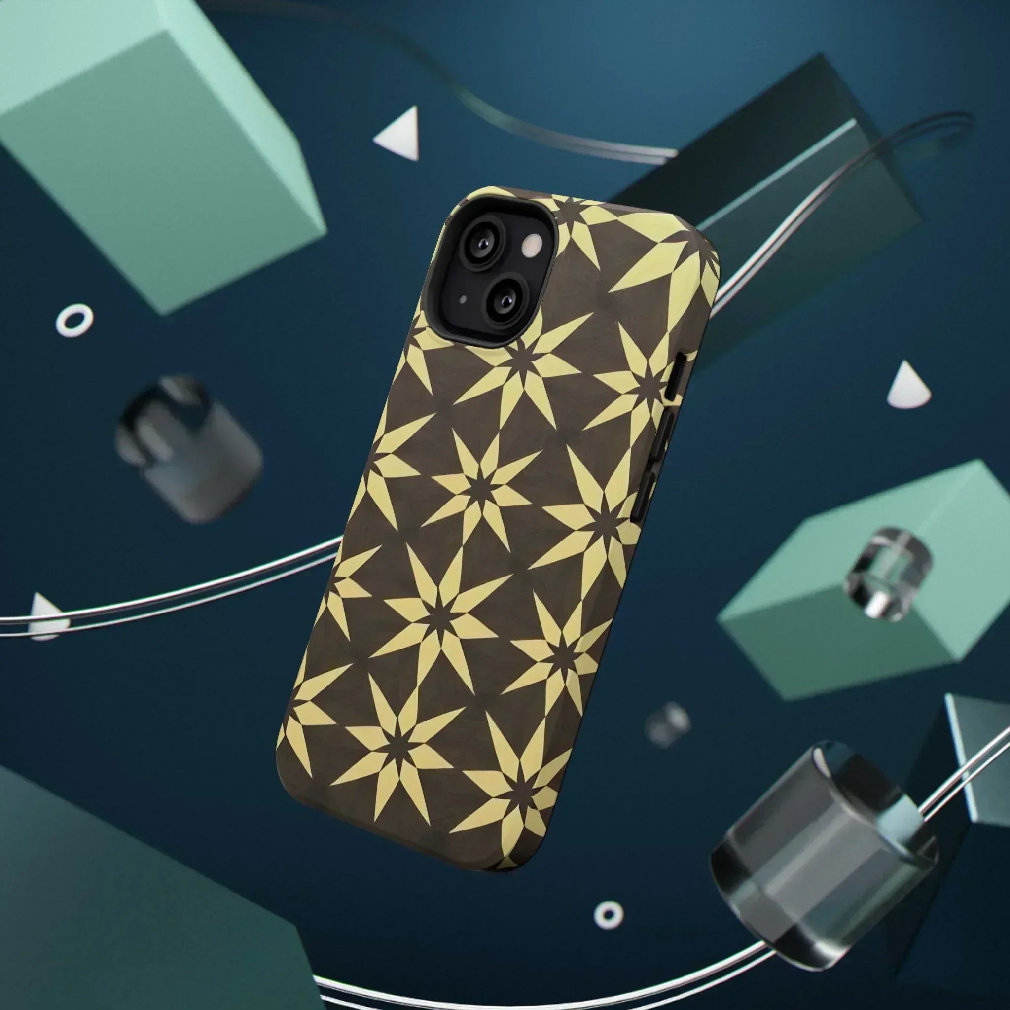 Star Phone Case for iPhone 12-16 and Samsung Galaxy S21-S22 - KARARMDESIGN