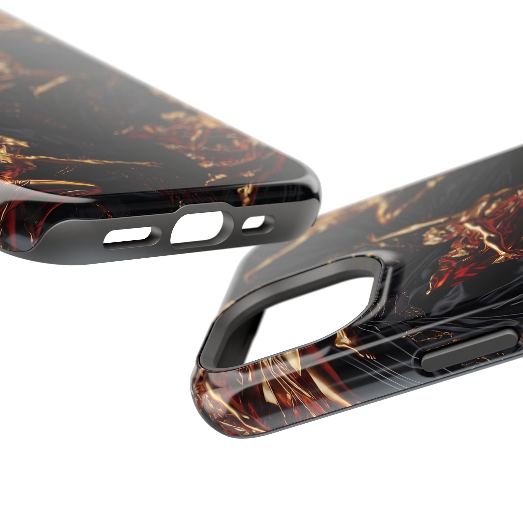 Gold Sculpture Phone Case for iPhone 13-17 & Samsung Galaxy S26