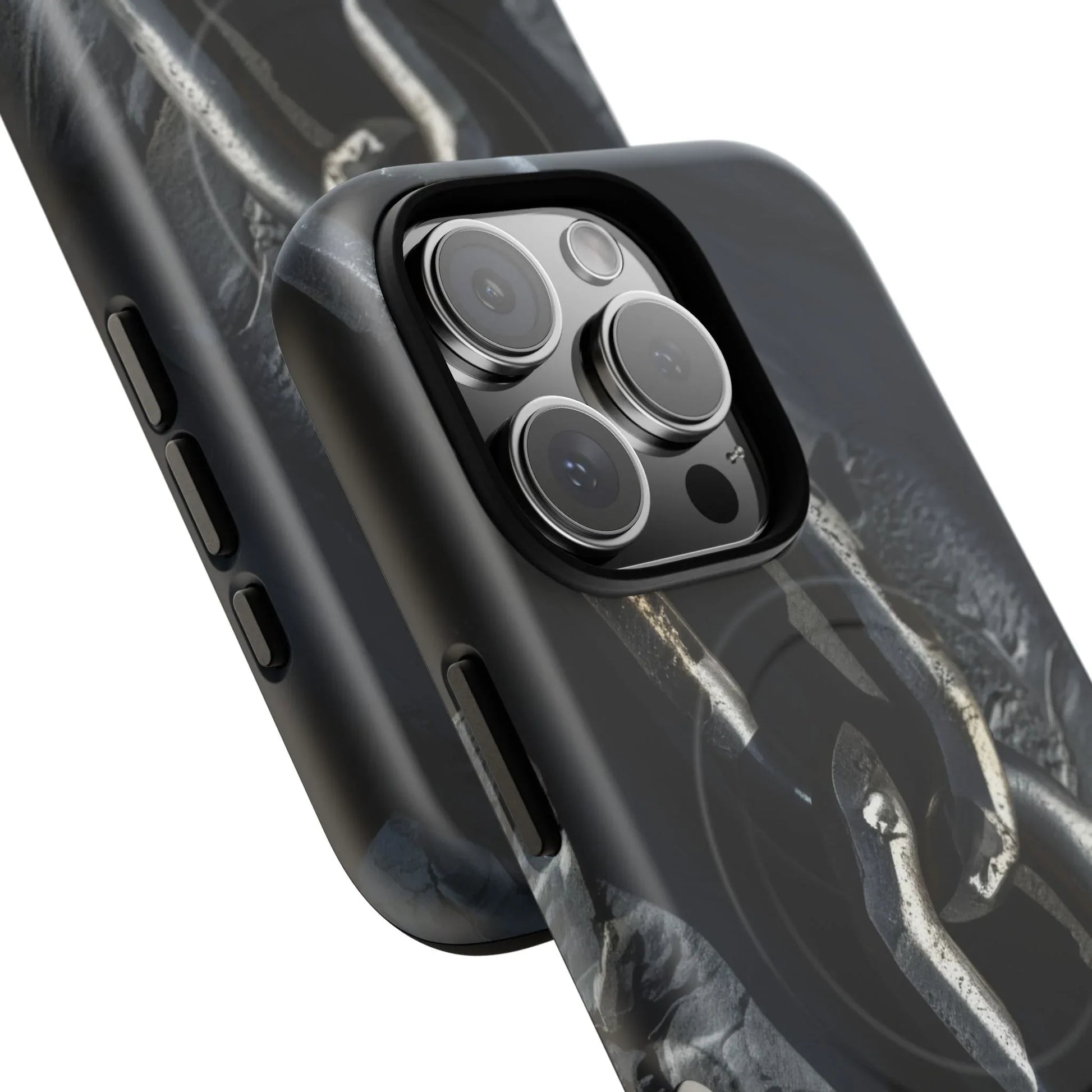 “Iron Chain” Tough Magnetic Phone Case for iPhone 13-17 - KARARMDESIGN