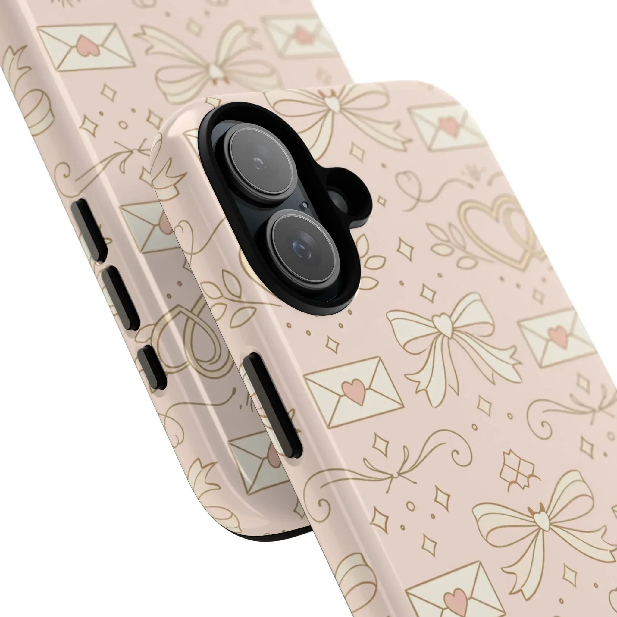 Sweet Romance Tough Phone Case for iPhone 11–17 & Galaxy S10–S25 - KARARMDESIGN