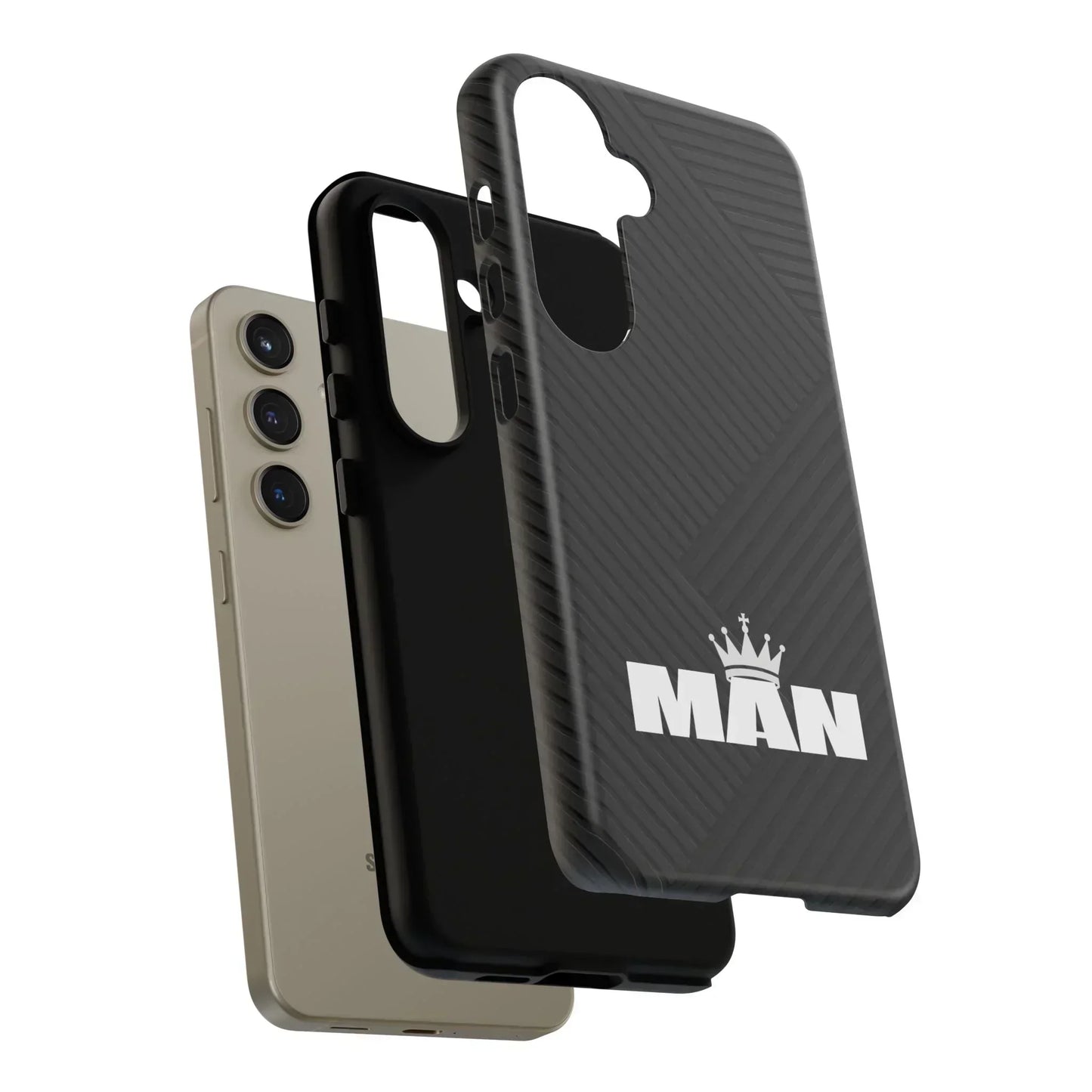 MAN Logo Phone Case for Samsung Galaxy S10-S25 Models - KarArmDesign