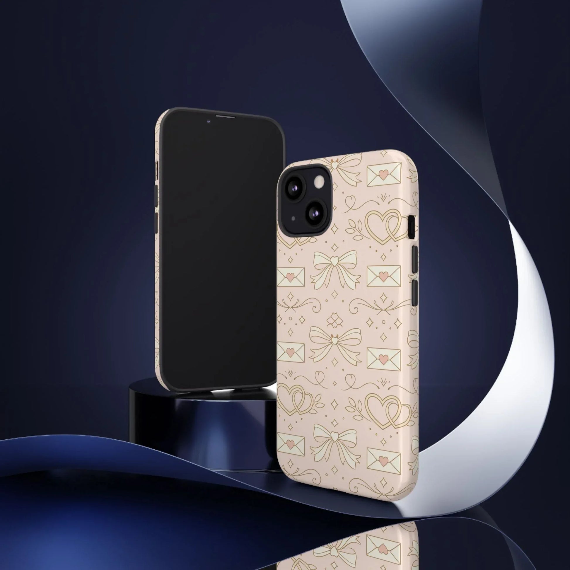 Sweet Romance Tough Phone Case for iPhone 11–17 & Galaxy S10–S25 - KARARMDESIGN