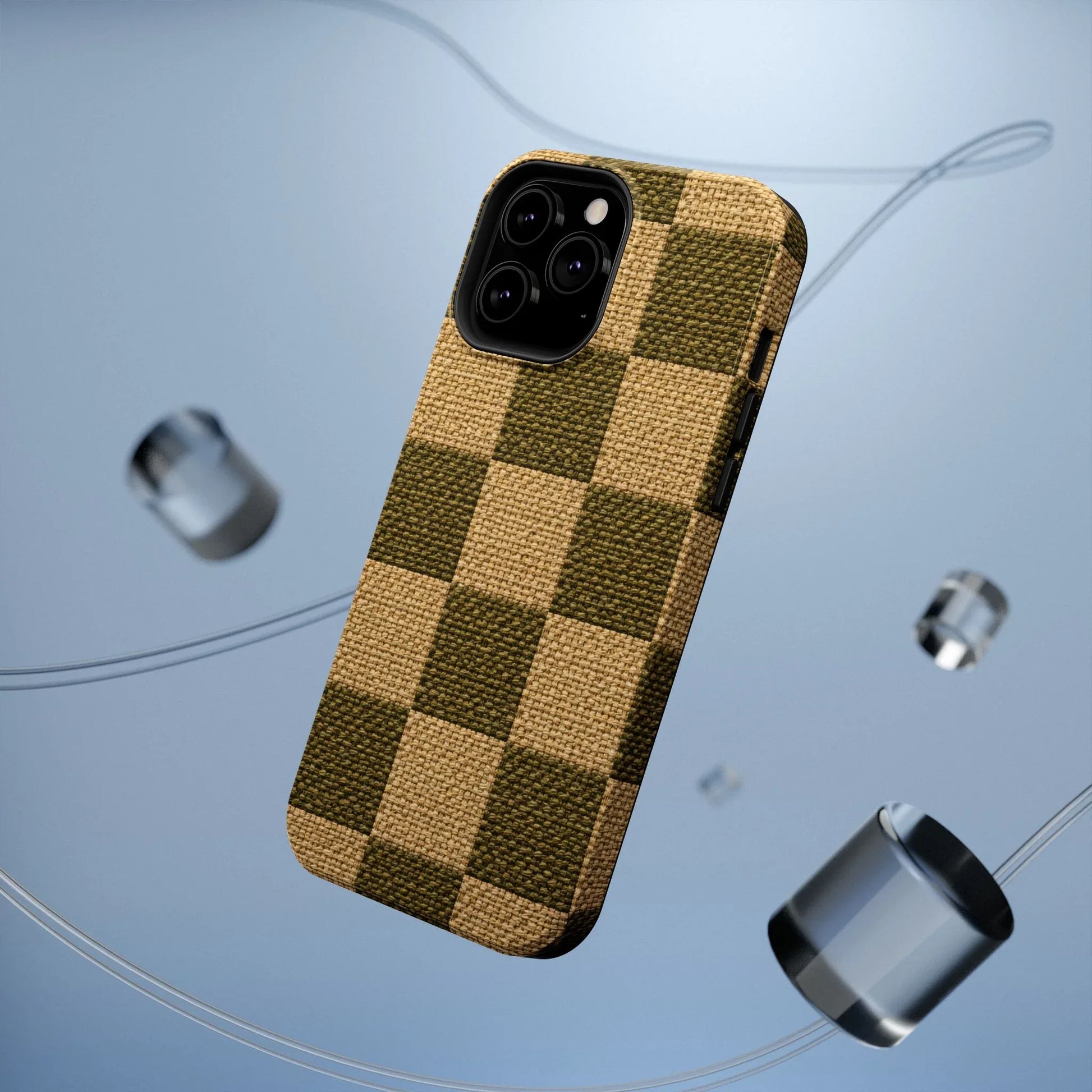 Rustic Woven Phone Case for iPhone 11-17 and Galaxy S21-S22 - KARARMDESIGN