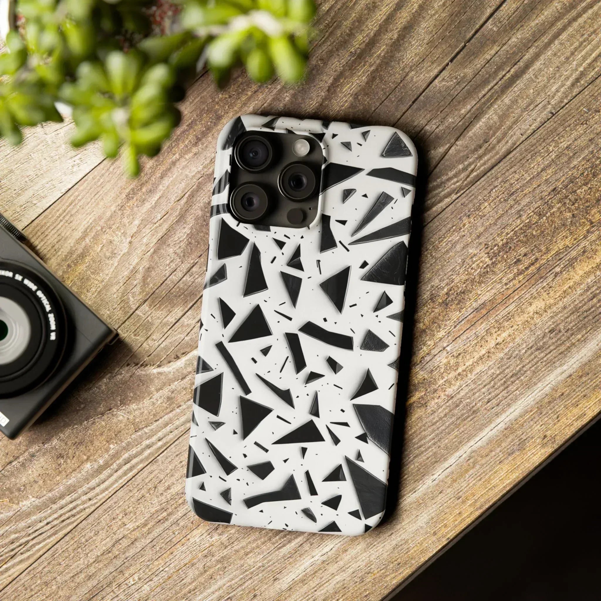 Abstract Slim Phone Case for iPhone 11-17 - KARARMDESIGN