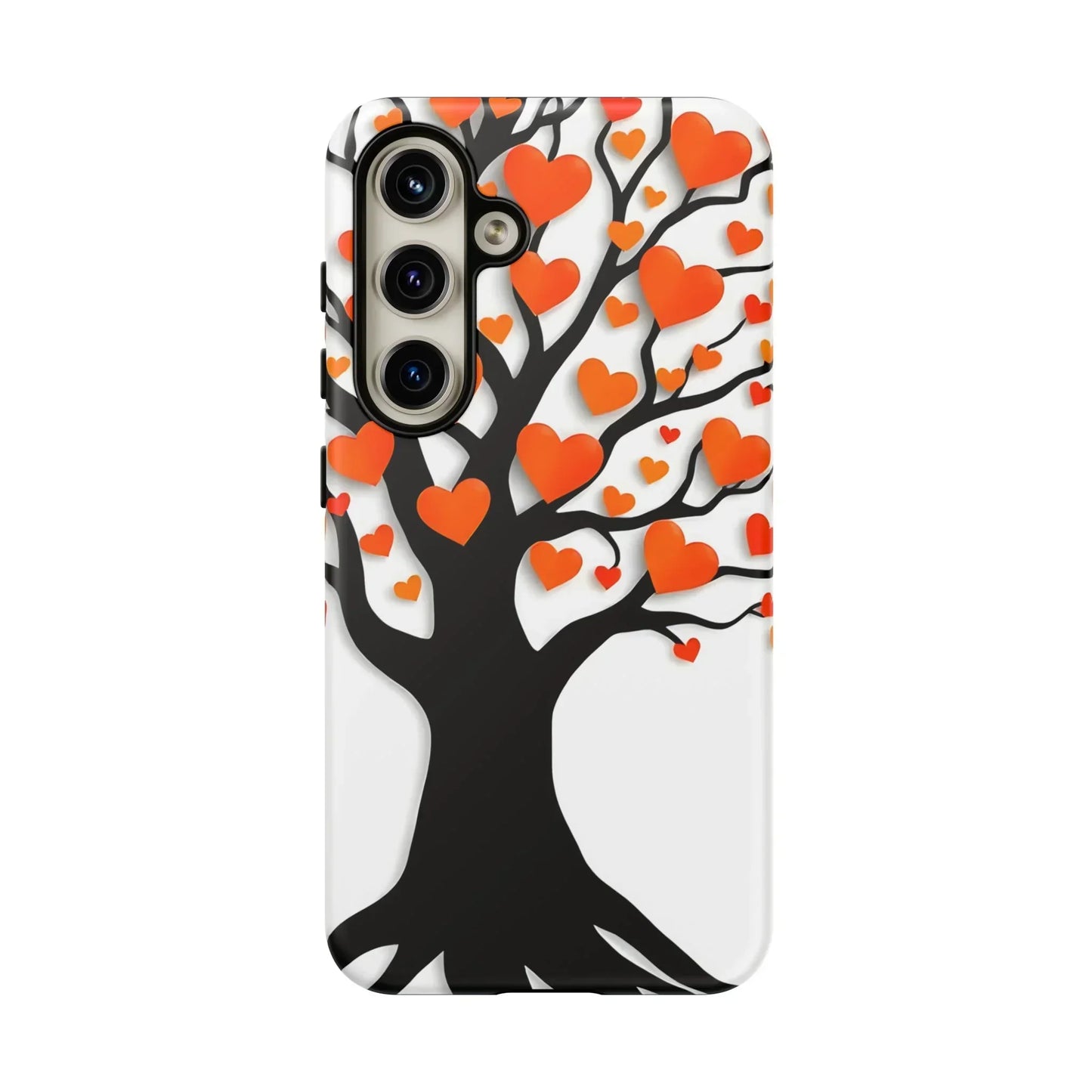 Heart Design Phone Case for iPhone 8–16 and Galaxy S10–S25 Models - KarArmDesign