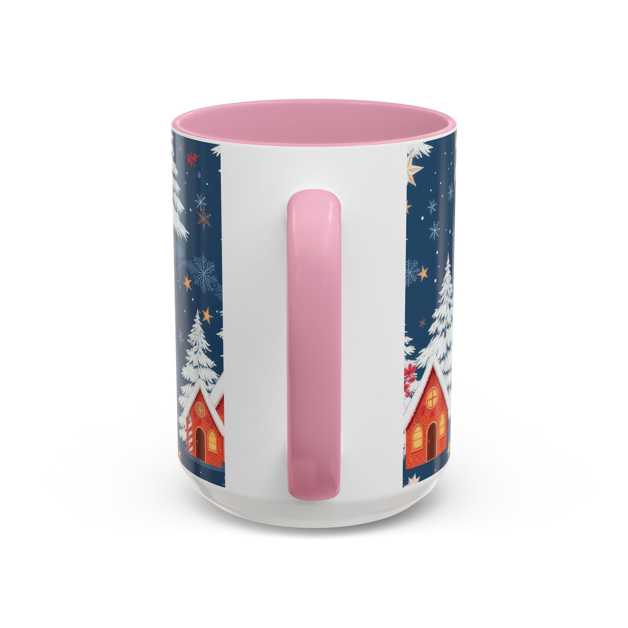 Dark Blue Christmas Mug - Colorful Mugs (11oz, 15oz)