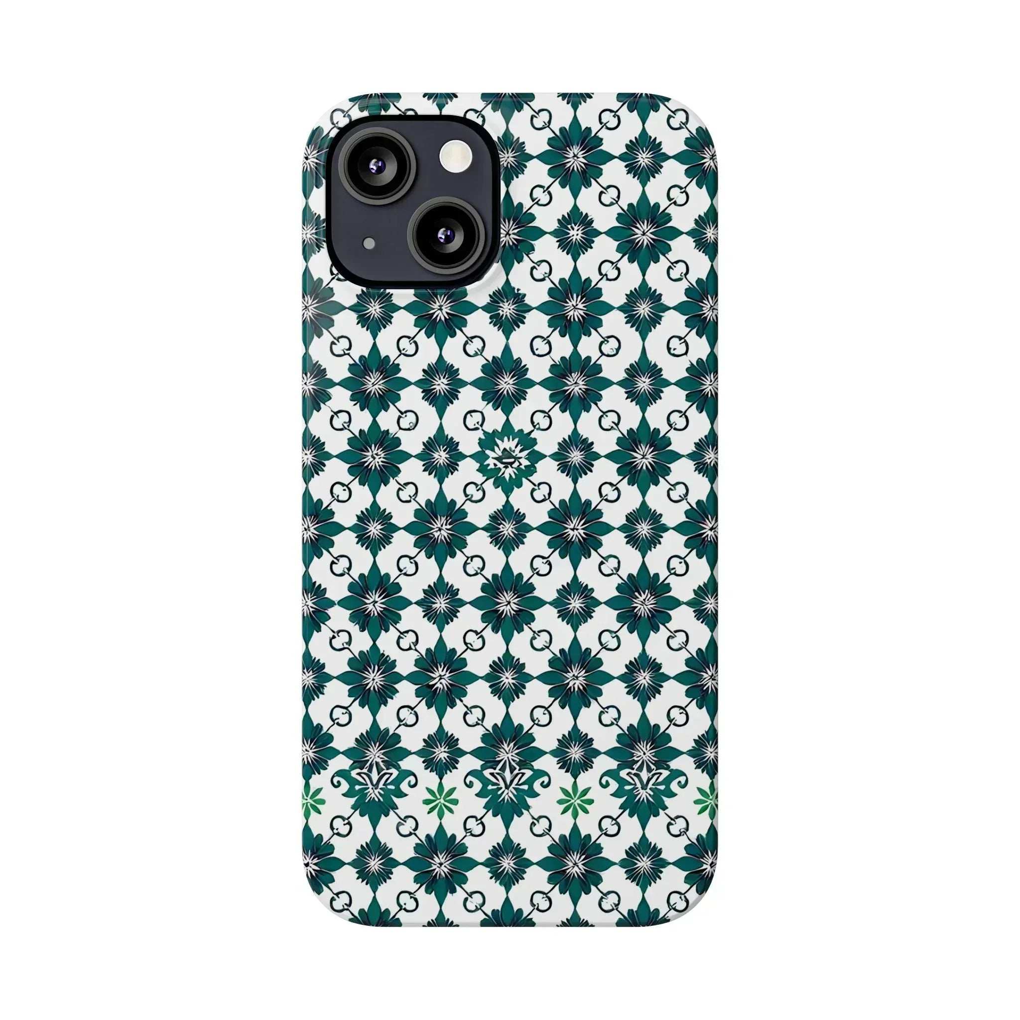 Elegant Geometric Pattern Phone Case for iPhone 11-17 - KARARMDESIGN