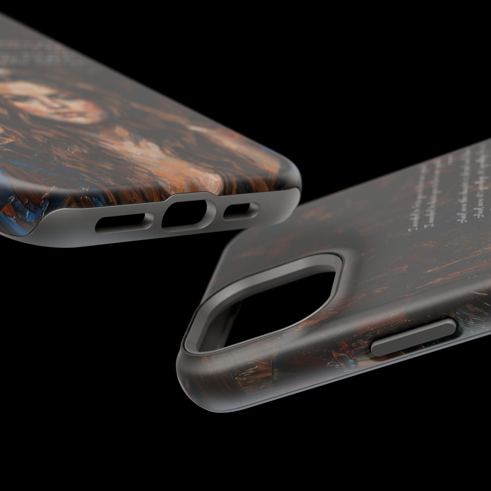 Portrait Art MagSafe Tough Phone Case – iPhone 15–17 & Samsung Galaxy S26