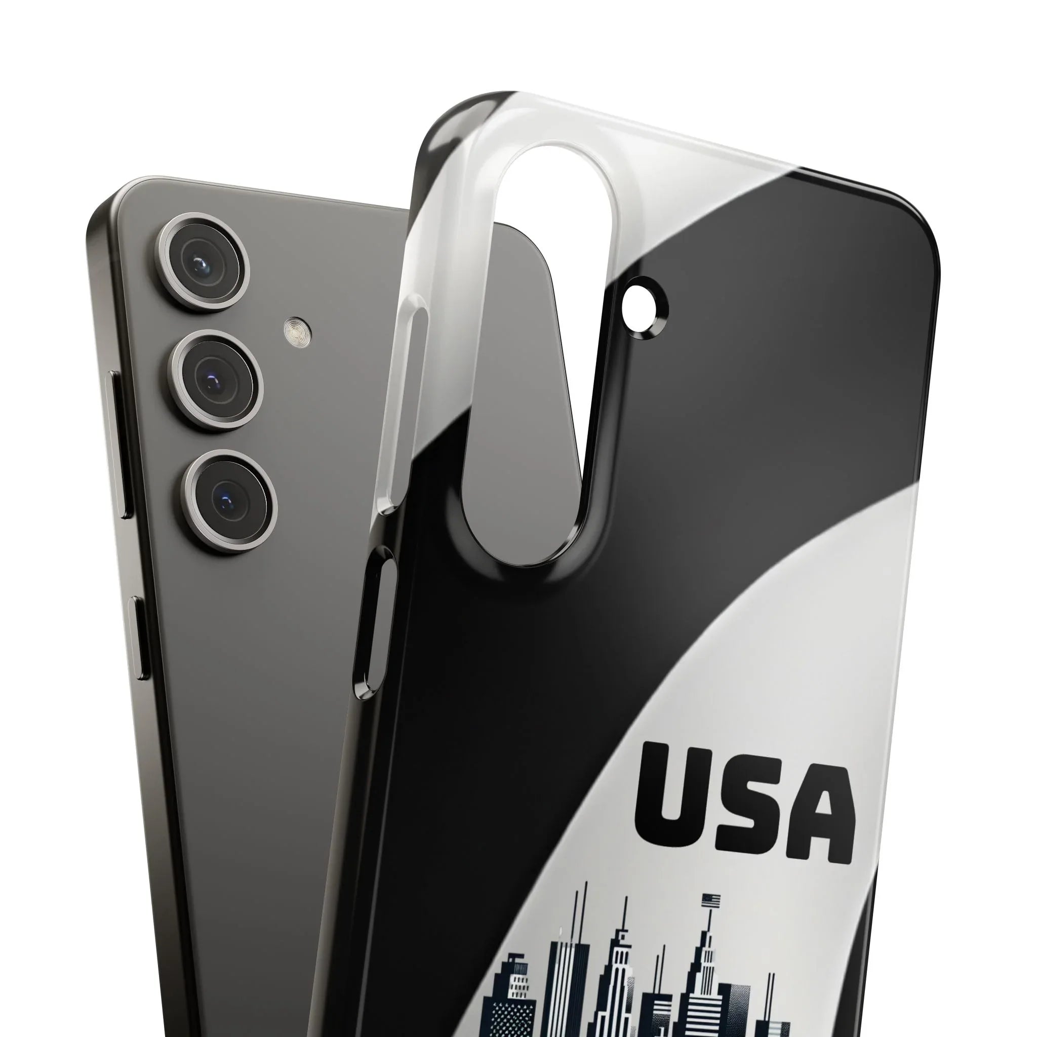 Monochrome New York City Phone Case for iPhone, Galaxy & Pixel - KARARMDESIGN