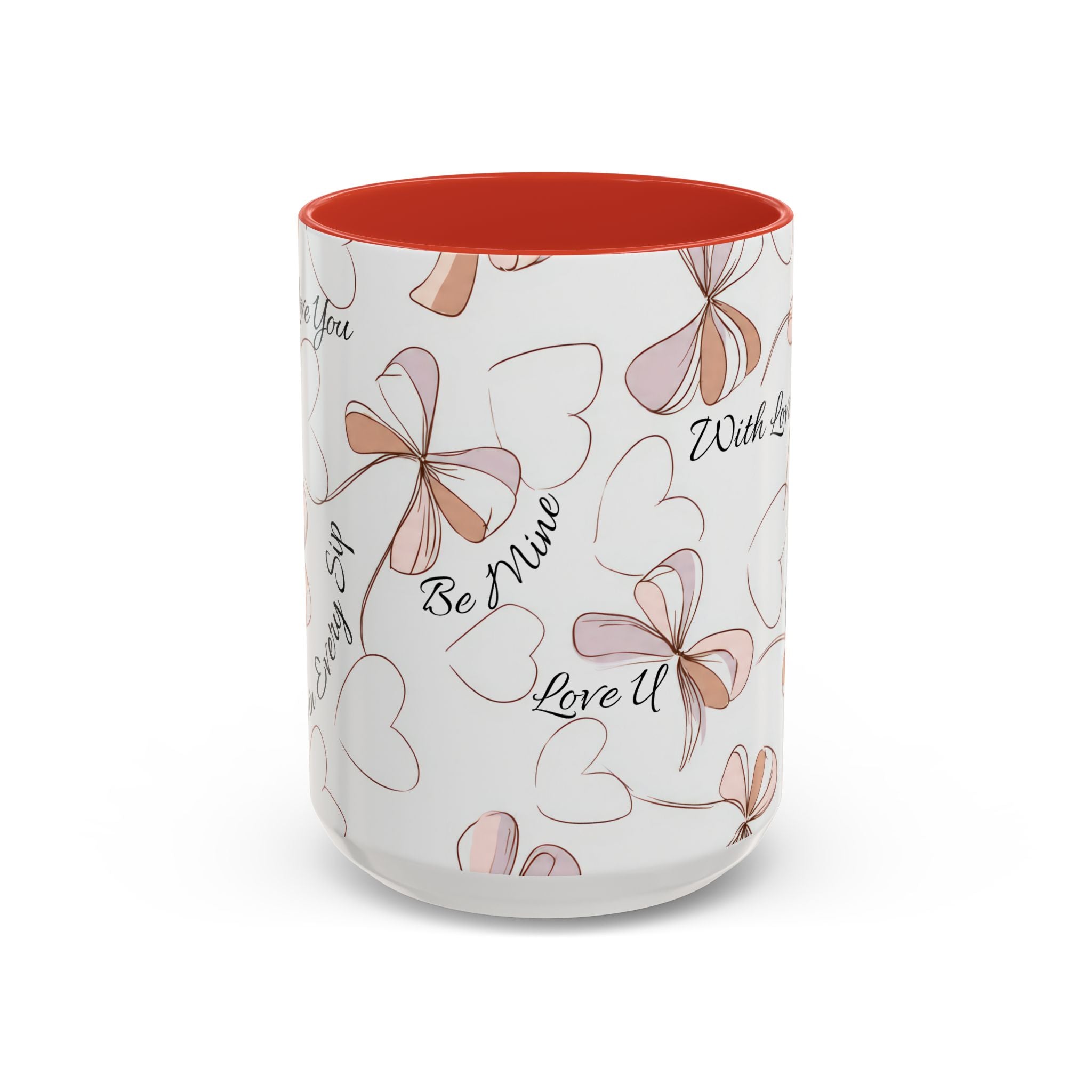 Love Messages Accent Coffee Mug (11, 15oz)