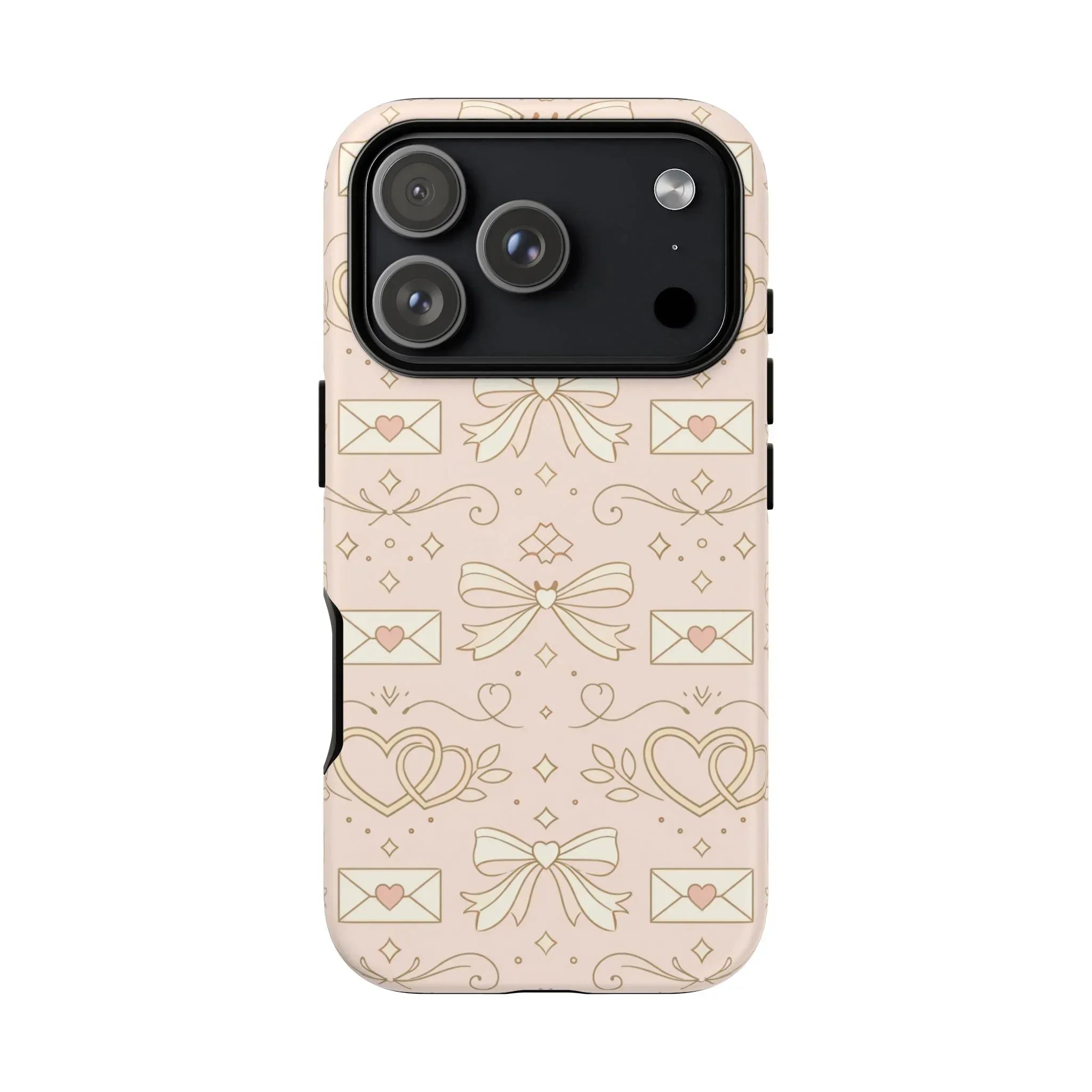 Sweet Romance Tough Phone Case for iPhone 11–17 & Galaxy S10–S25 - KARARMDESIGN