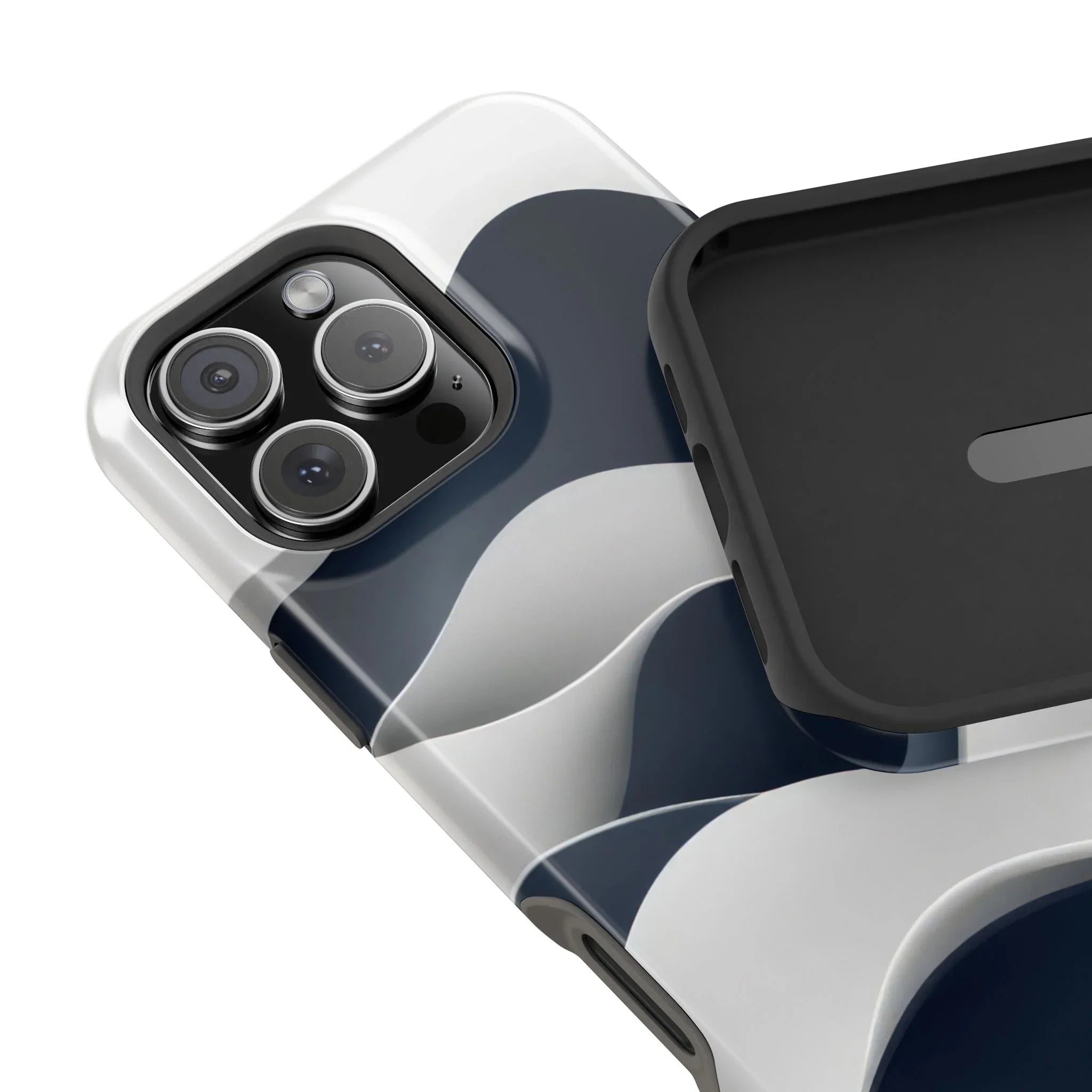 Ocean Flow Phone Case for iPhone 11-17 and Galaxy S21-S22 - KARARMDESIGN