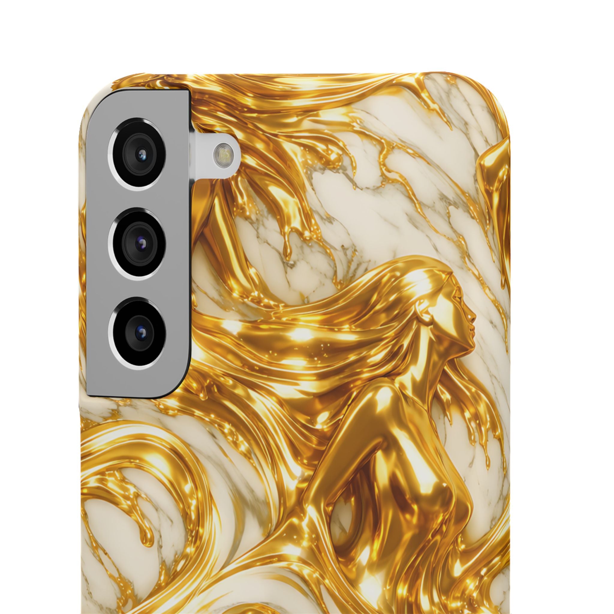 Divine Gold Woman Snap Phone Case for iPhone & Galaxy
