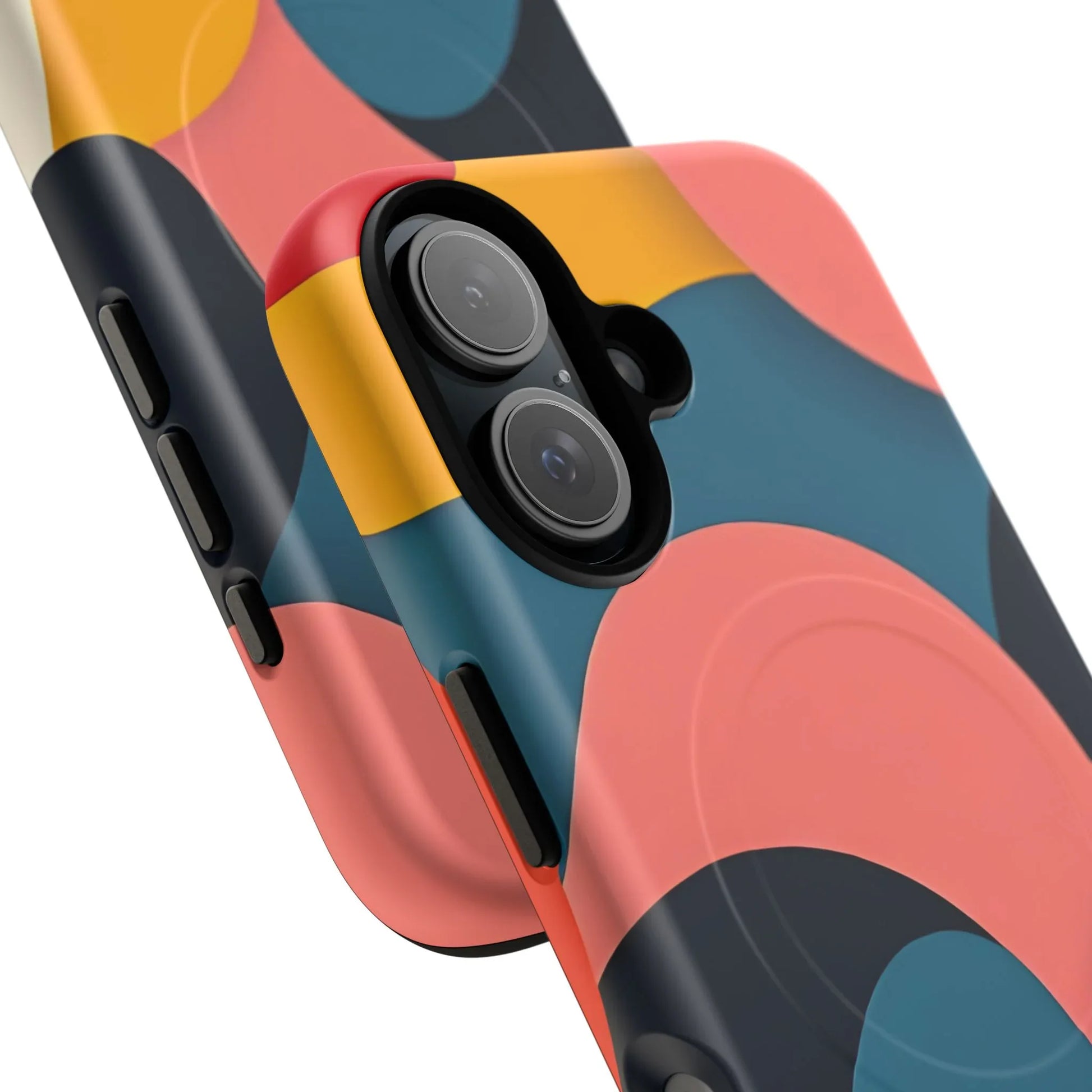 Colorful Abstract Art Phone Case for iPhone 13-17 - KARARMDESIGN