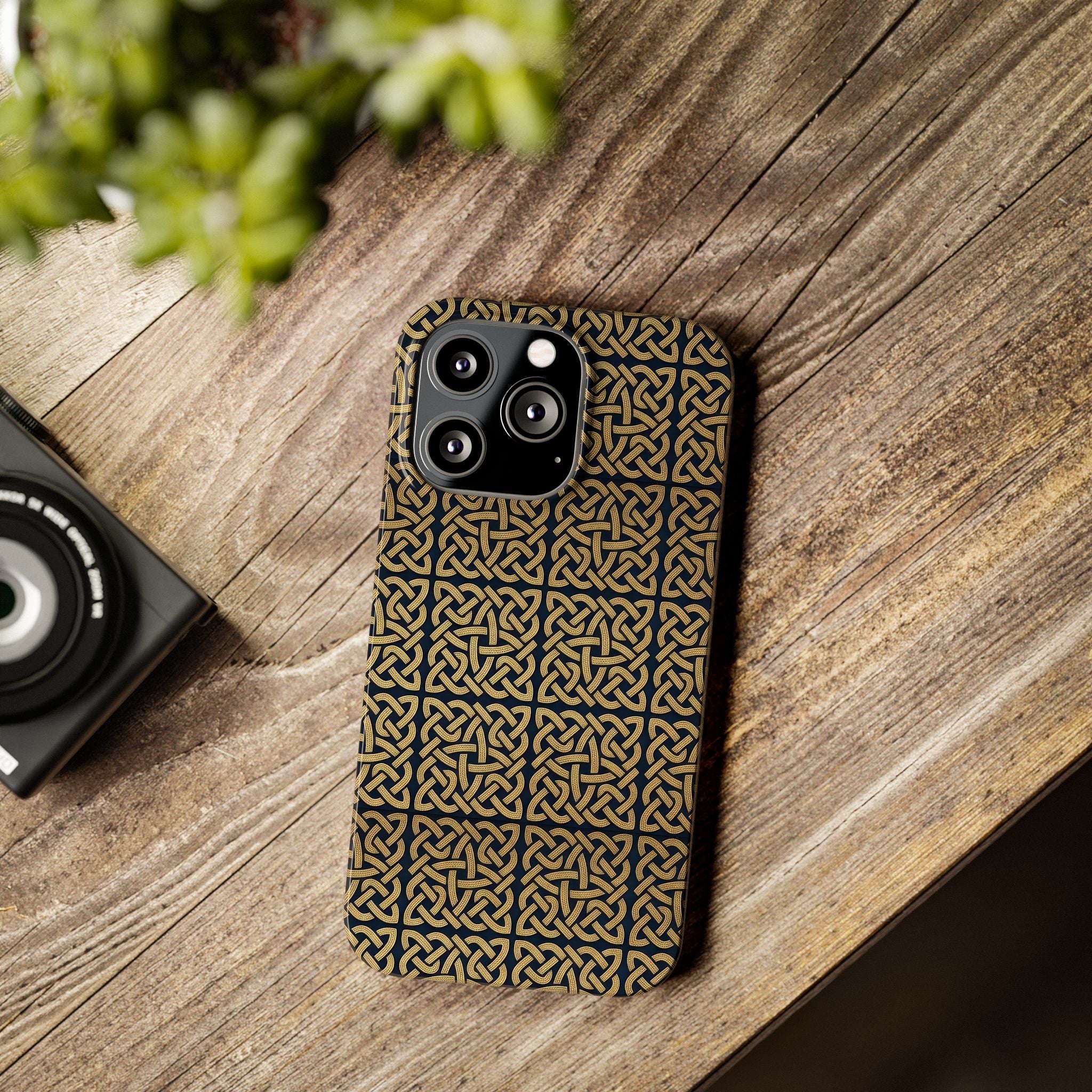 Armenian Ornament Slim Phone Case for iPhone 11–17