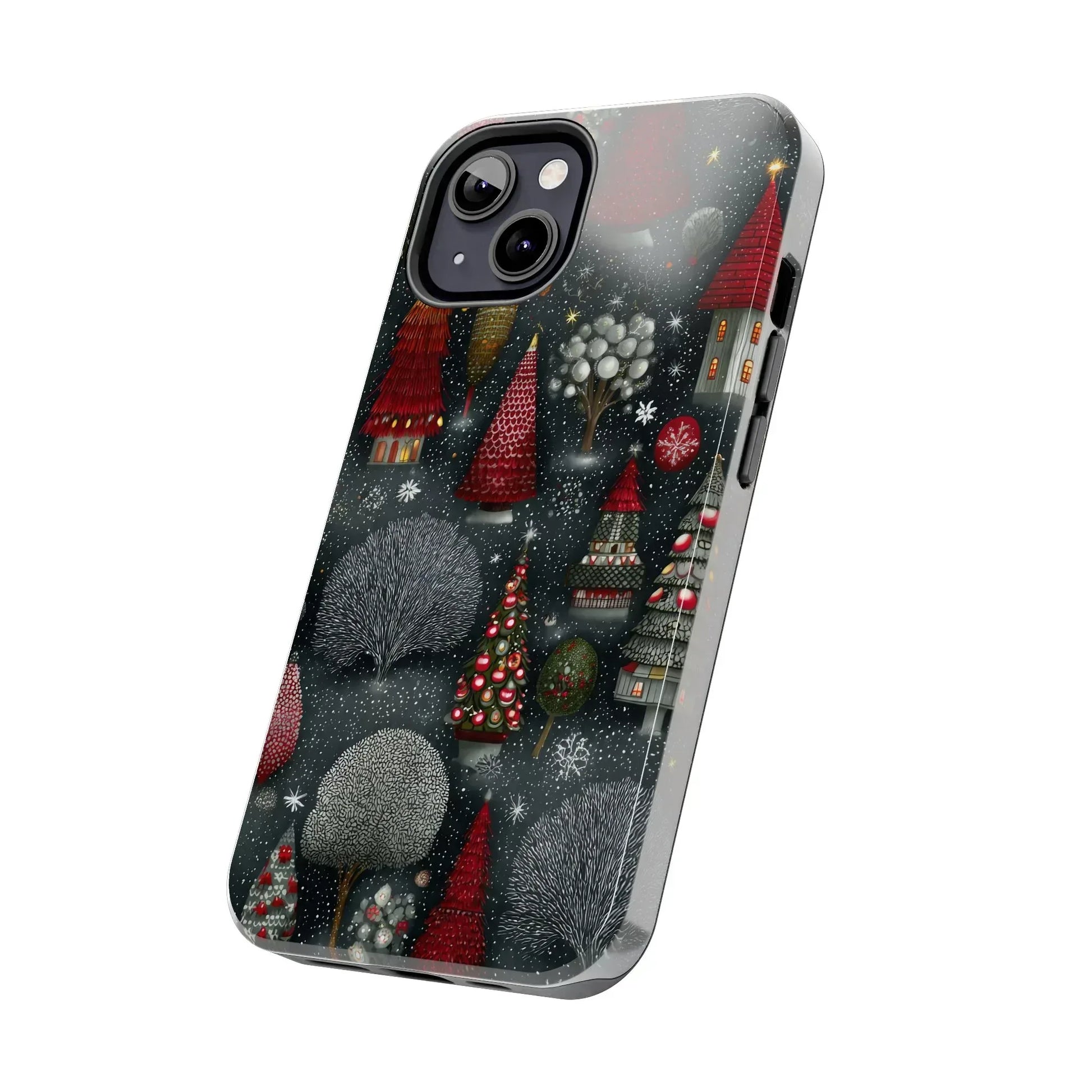 Frosted Fir Magic Phone Case for iPhone 11-17 - KARARMDESIGN