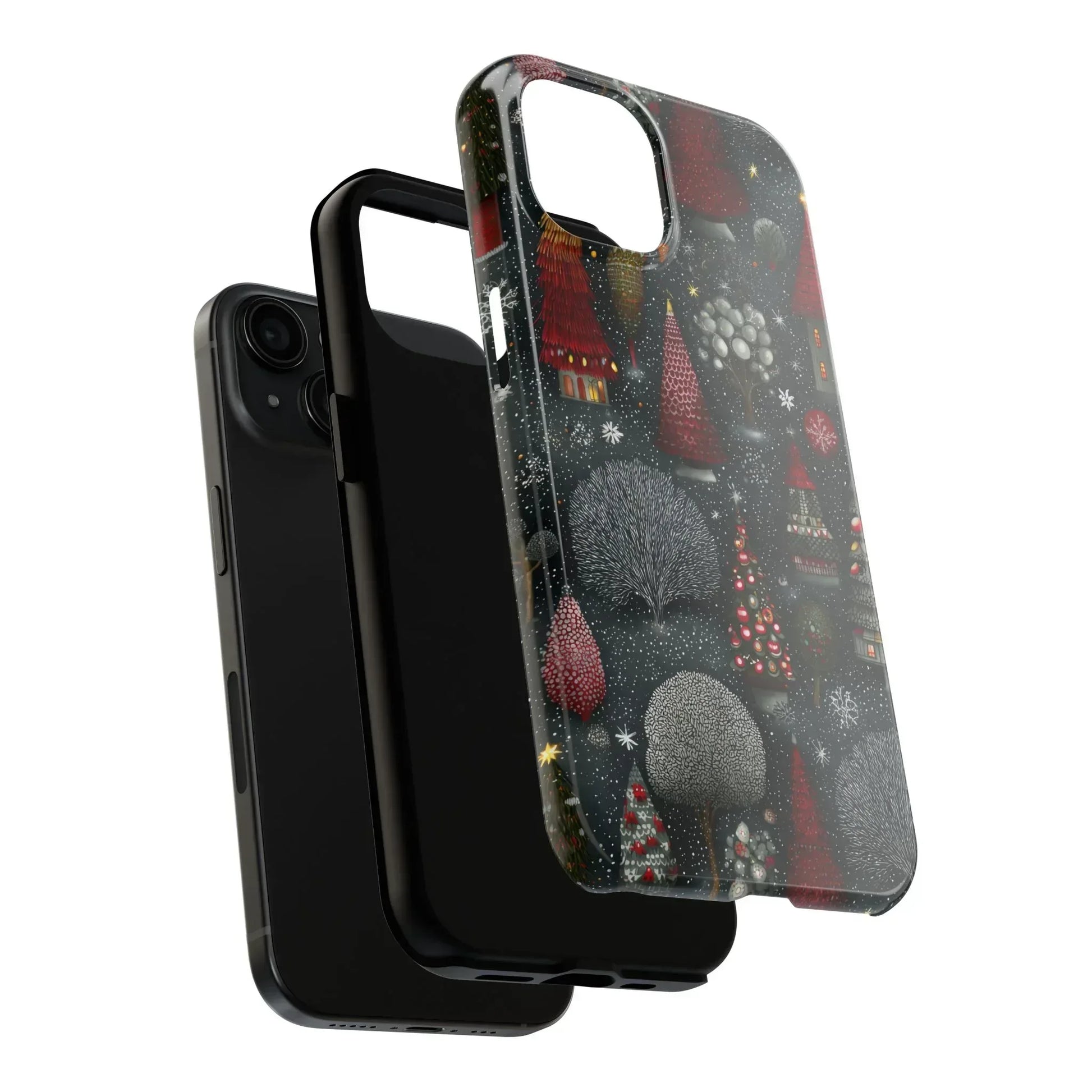 Frosted Fir Magic Phone Case for iPhone 11-17 - KARARMDESIGN