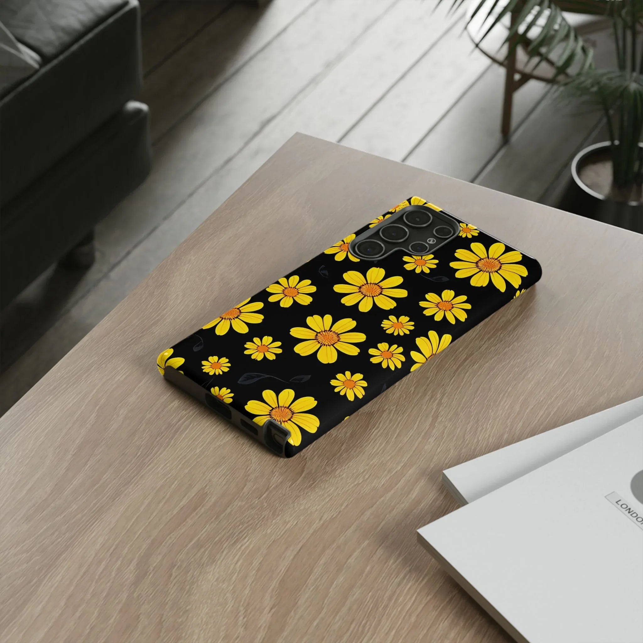 Elegant Floral Phone Case for Samsung Galaxy S20-S25 - KARARMDESIGN