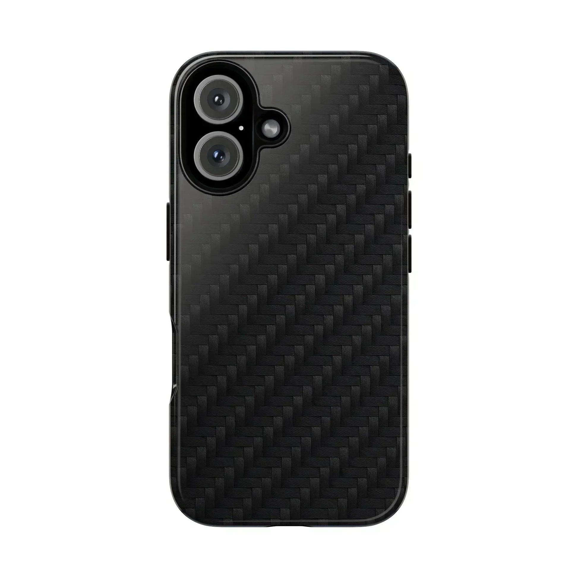Black Carbon Phone Case for iPhone 8-16 and Google Pixel up to 9 - KARARMDESIGN
