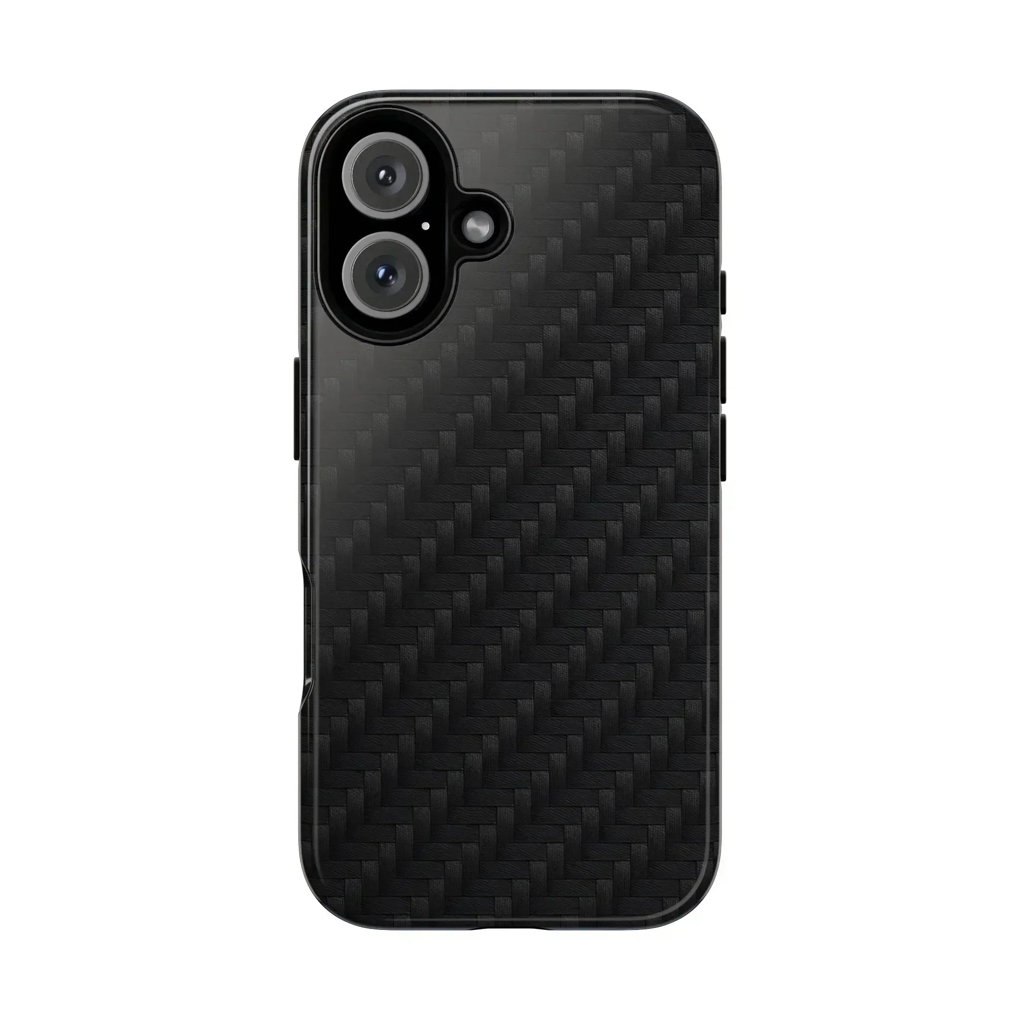 Black Carbon Phone Case for iPhone 8-16 and Google Pixel up to 9 - KARARMDESIGN