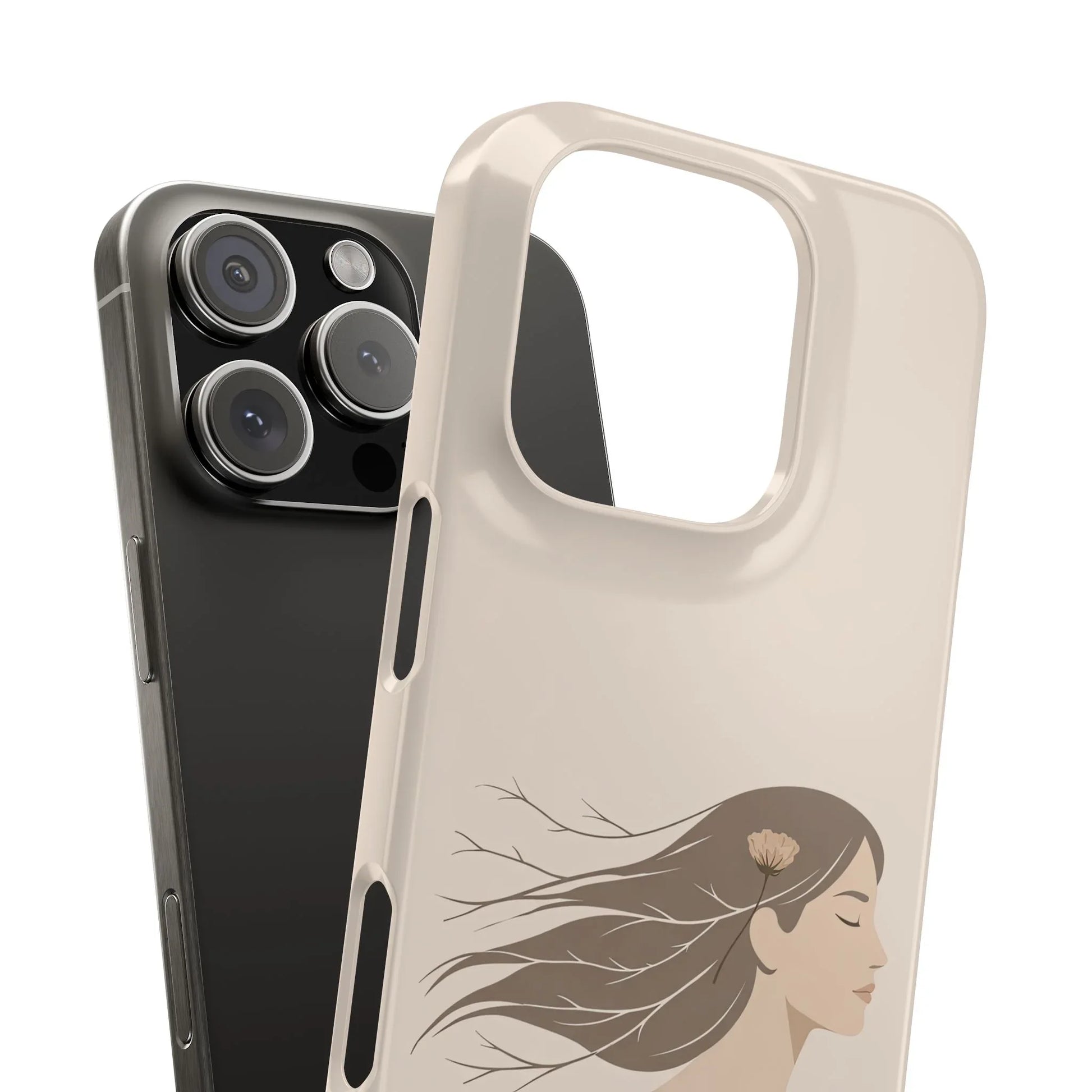 Graceful Strength Phone Case for iPhone 11-17 and Galaxy S20-25 - KARARMDESIGN