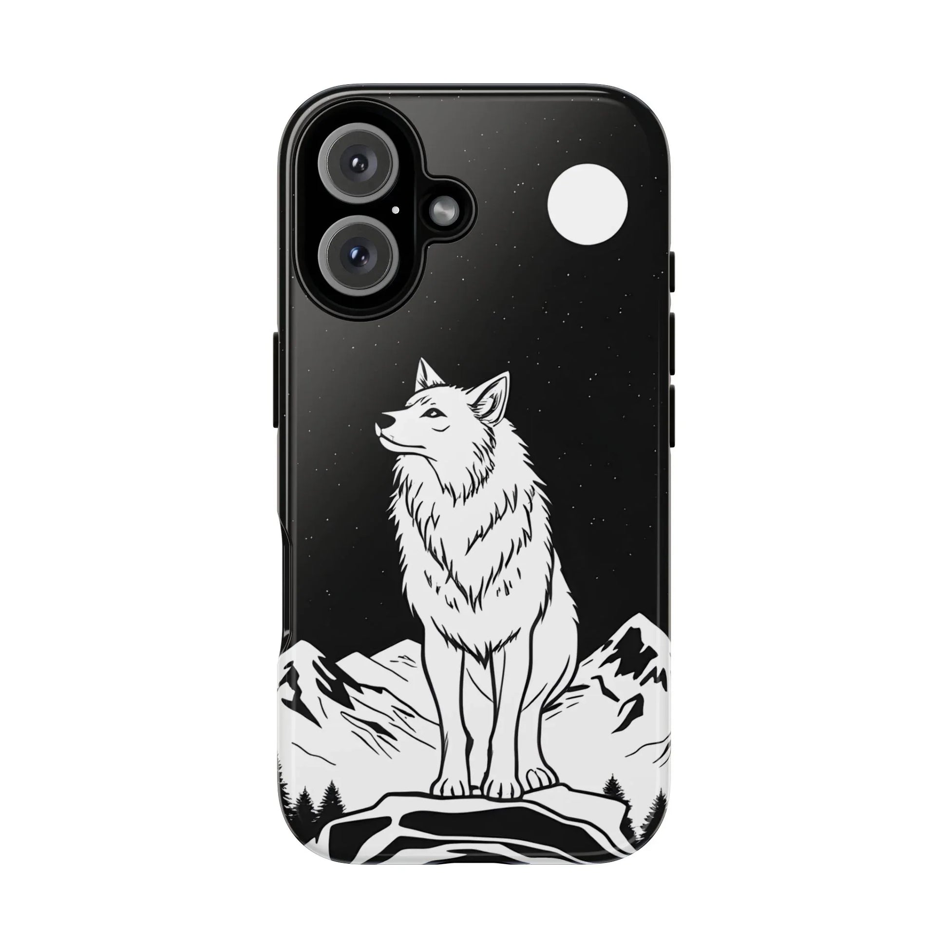 Majestic Wolf Phone Case for iPhone and Galaxy - KARARMDESIGN