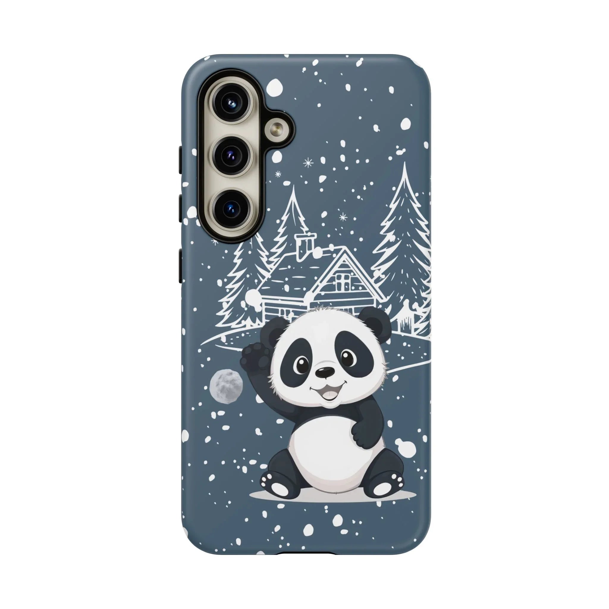 Cute Panda Phone Case for Samsung Galaxy and Google Pixel - KARARMDESIGN