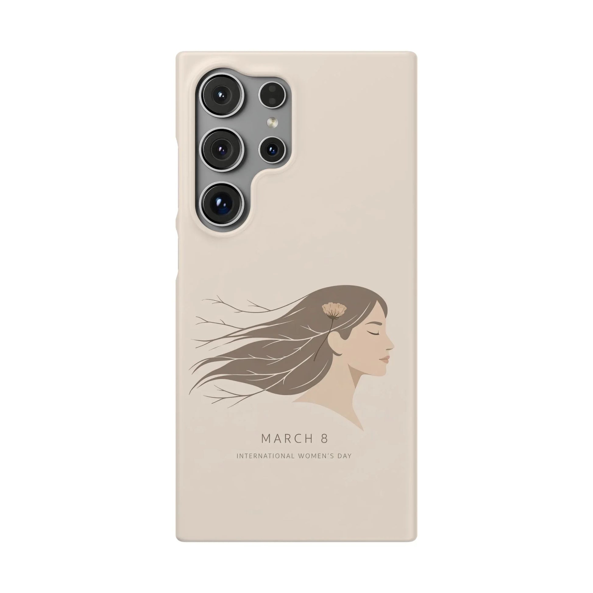 Graceful Strength Phone Case for iPhone 11-17 and Galaxy S20-25 - KARARMDESIGN