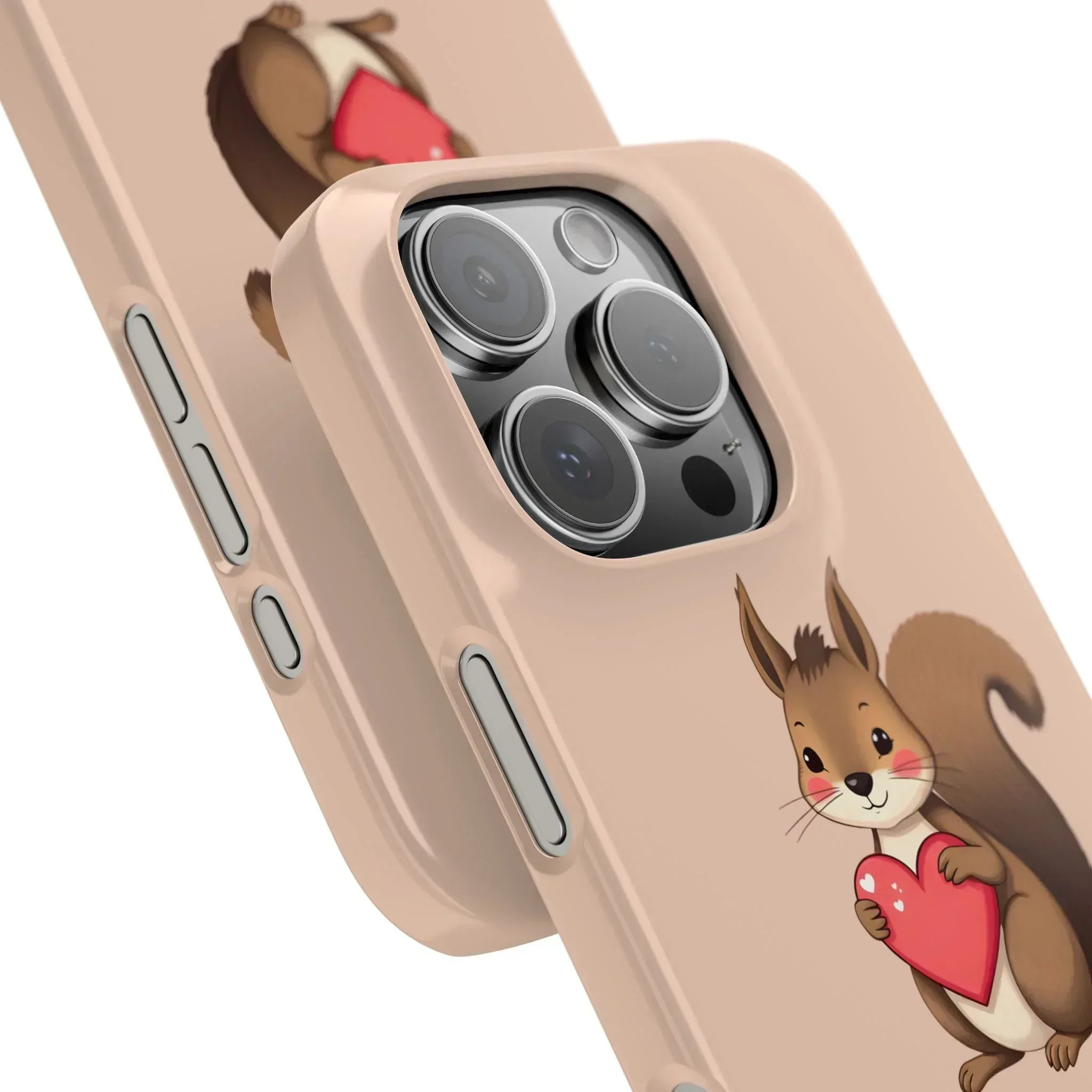 Cute Squirrel Phone Case for iPhone 11-17 - KARARMDESIGN
