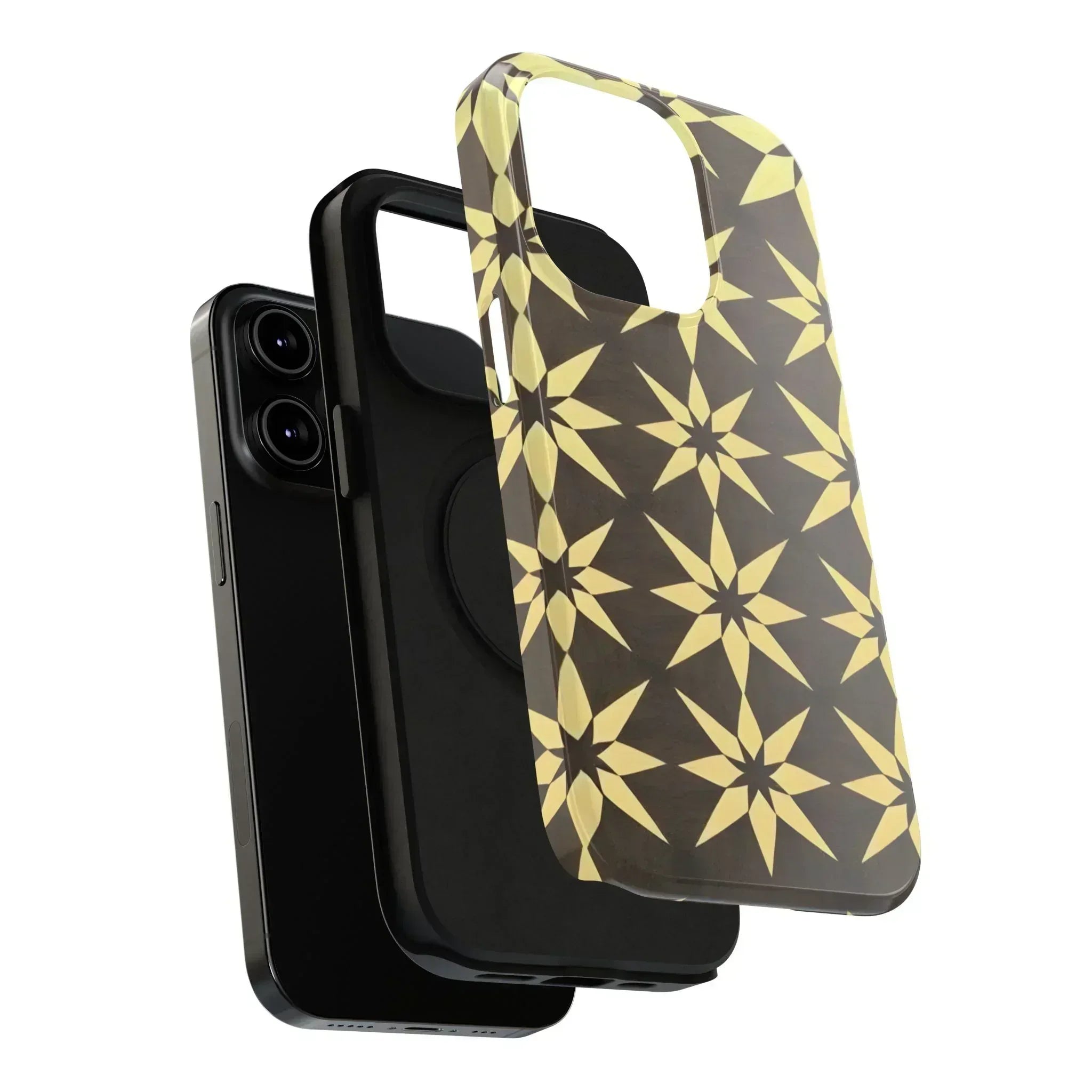 Star Phone Case for iPhone 12-16 and Samsung Galaxy S21-S22 - KARARMDESIGN