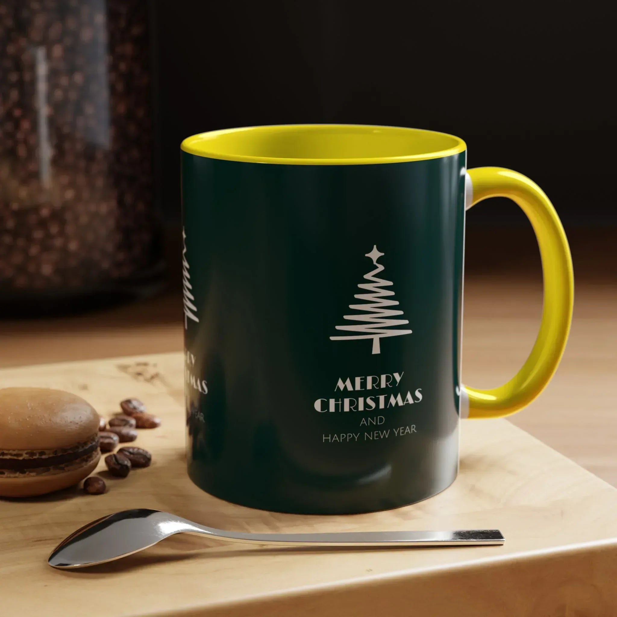 Holiday Mug - Accent Coffee Mug (11, 15oz) - KARARMDESIGN