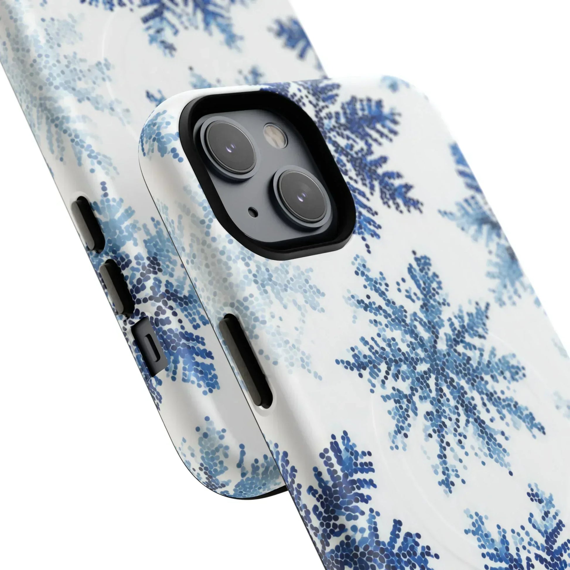 Snowflake Elegance Phone Case for iPhone 13-17 - KARARMDESIGN