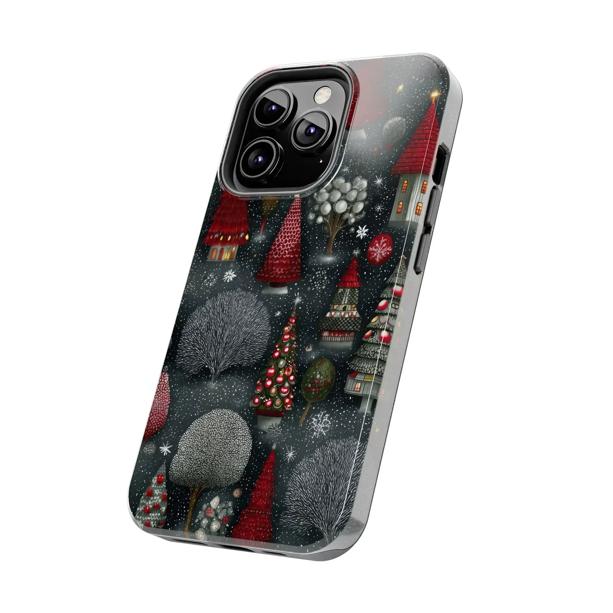 Frosted Fir Magic Phone Case for iPhone 11-17 - KARARMDESIGN