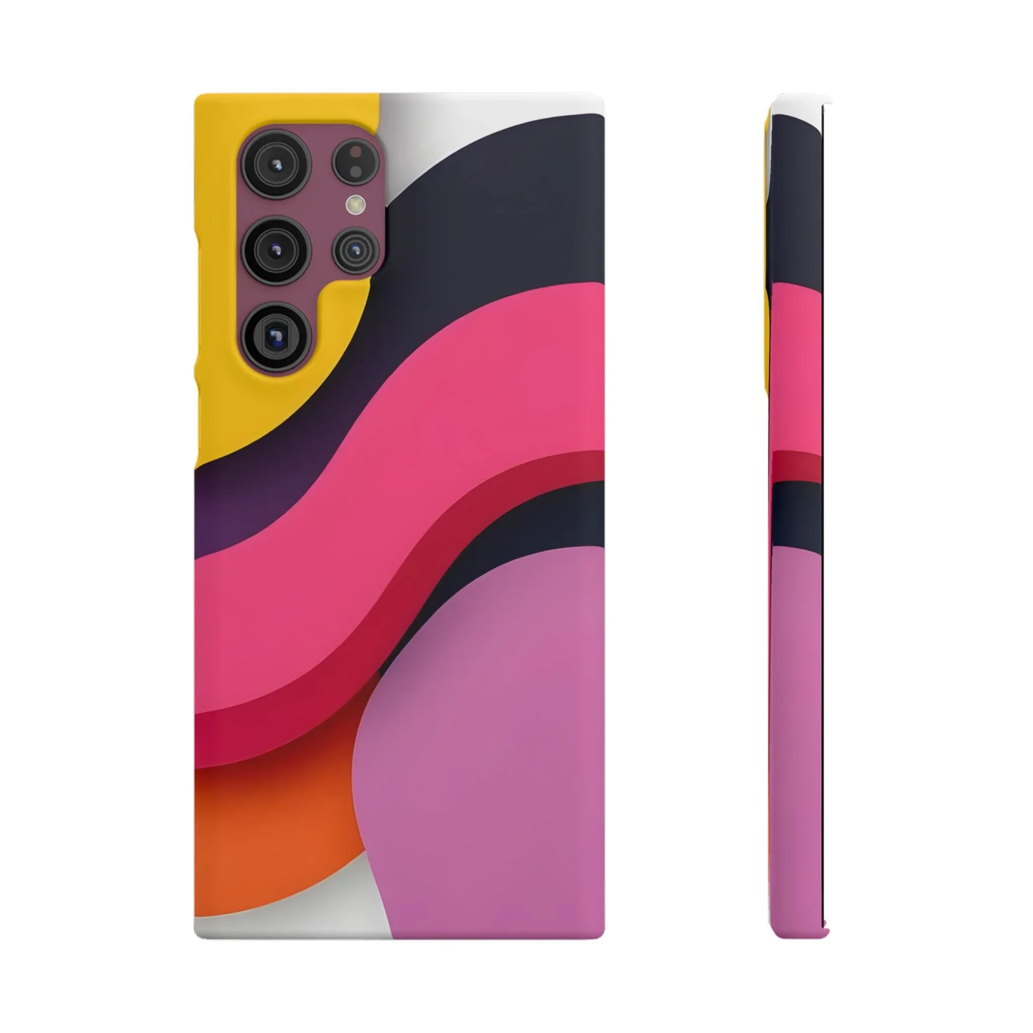 Abstract Phone Case for iPhone 11-17 and Galaxy S20-S25 - KARARMDESIGN