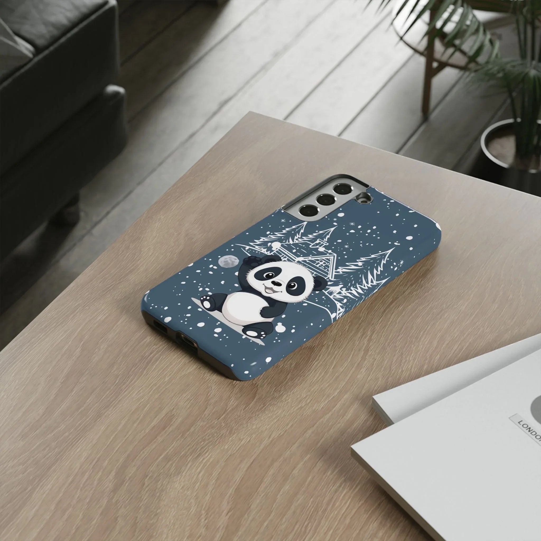 Cute Panda Phone Case for Samsung Galaxy and Google Pixel - KARARMDESIGN
