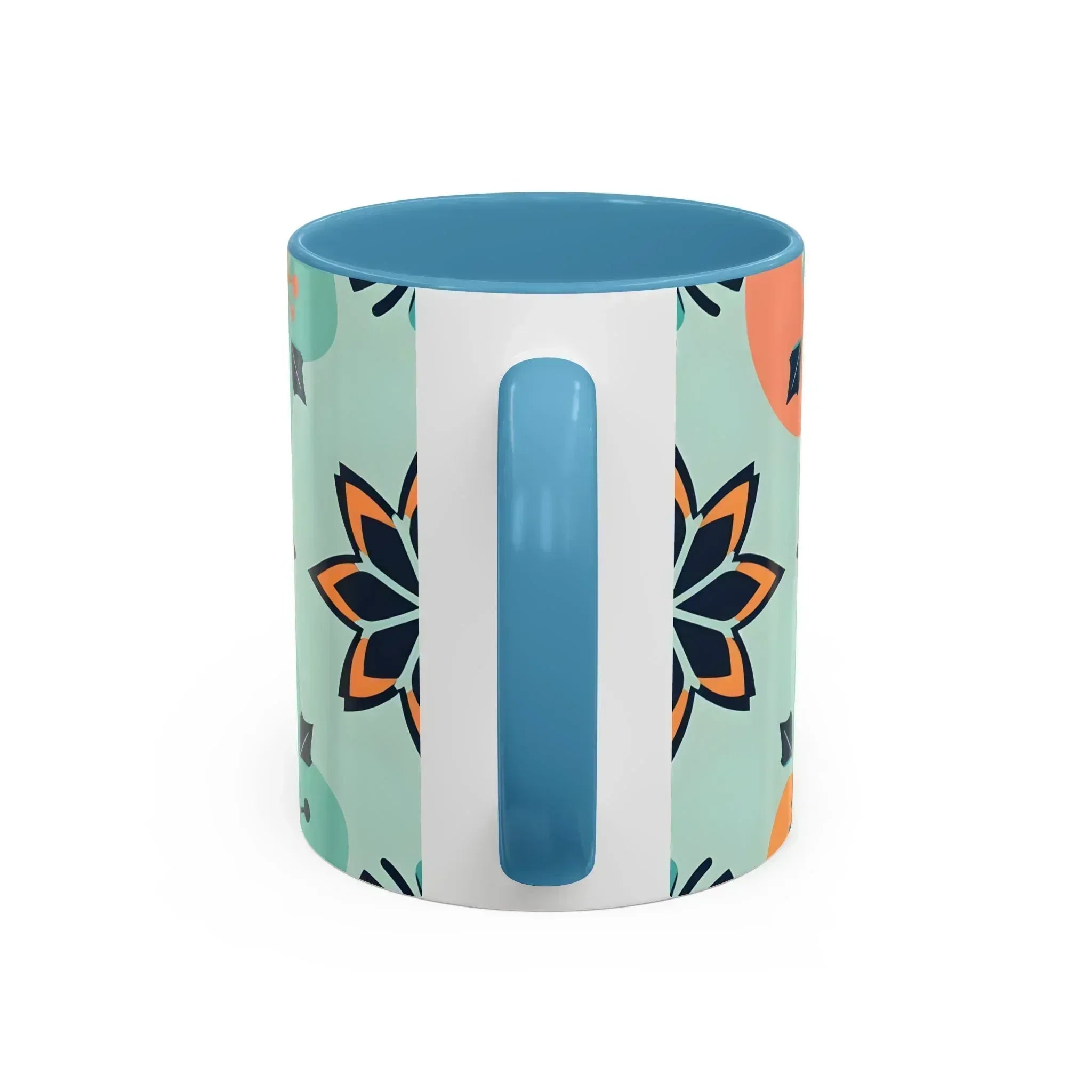 Floral Ornament Coffee Mug – 11oz - KARARMDESIGN