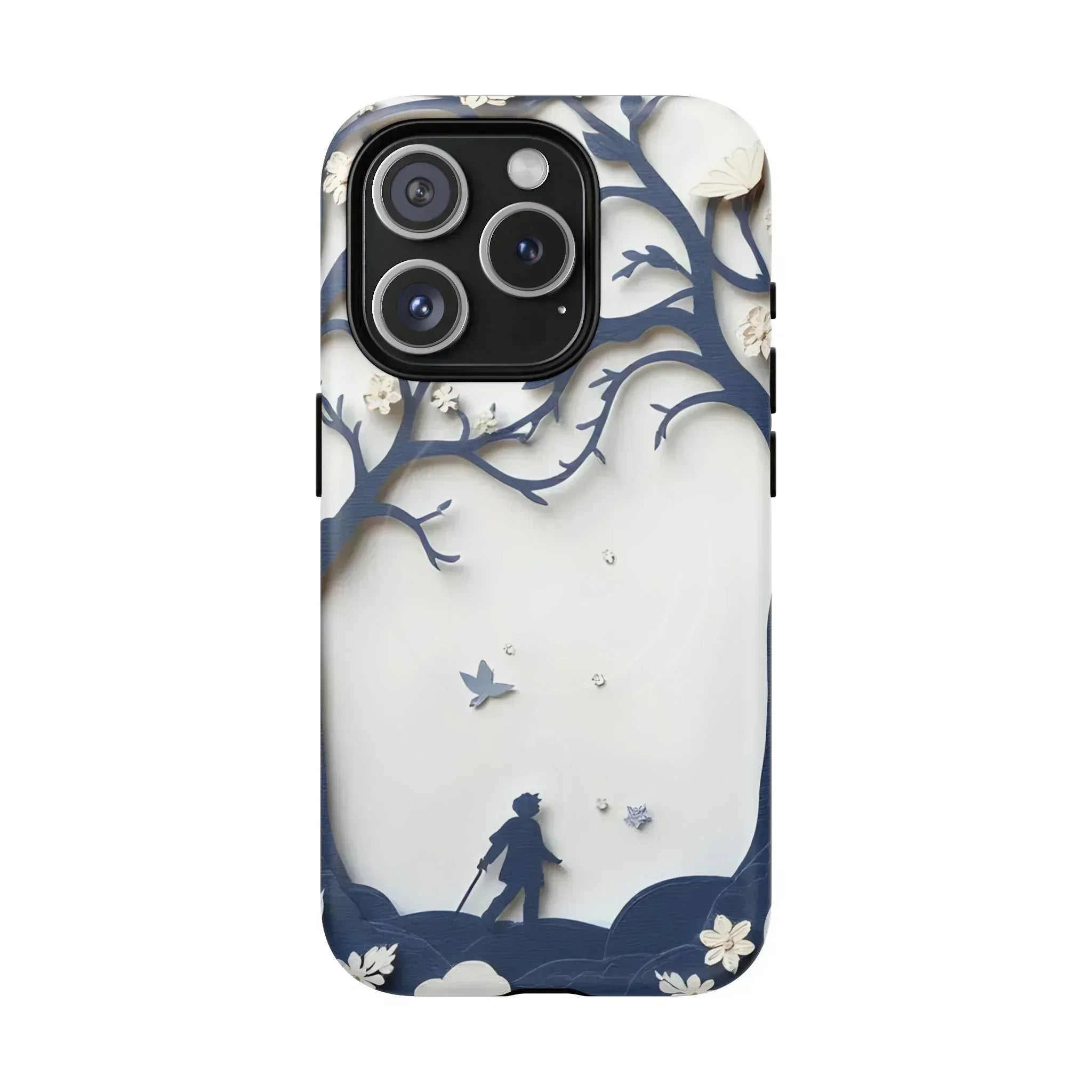 Nature Silhouette Phone Case for iPhone 14-16 - KARARMDESIGN